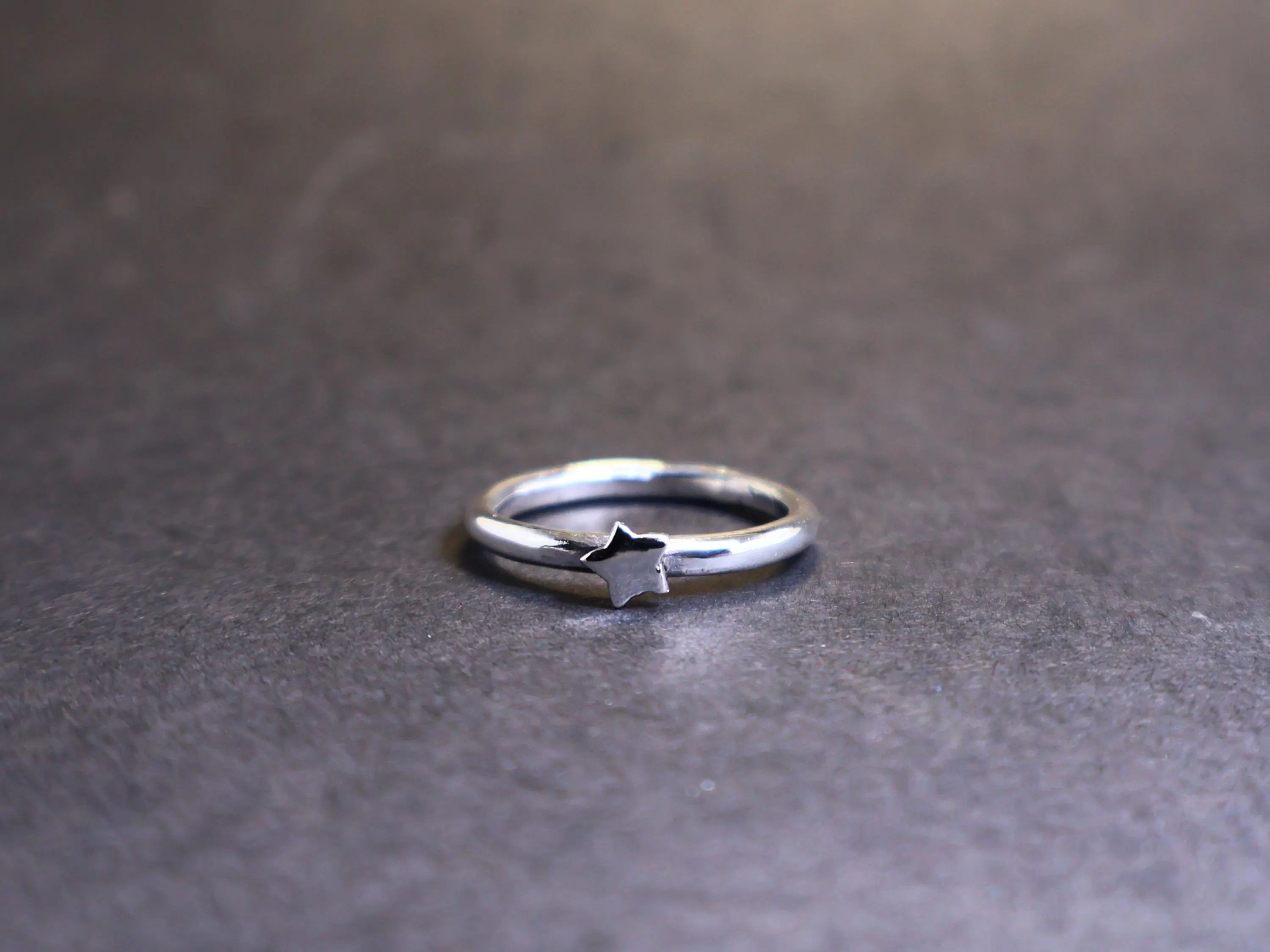 Handmade Star Ring, Handmade Ring, Sterling Silver Ring, Gift For Her Size ONE SIZE - 2 Thumbnail