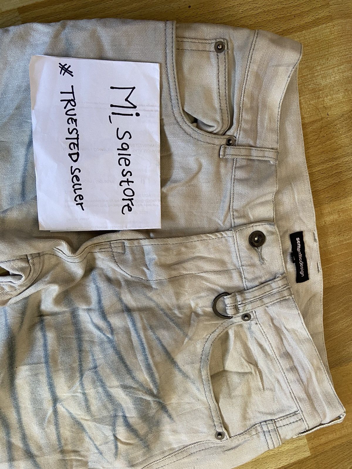 Rick Owens Drkshdw semantic design denim pants y2k jpg undercover style Size US 30 / EU 46 - 10 Thumbnail