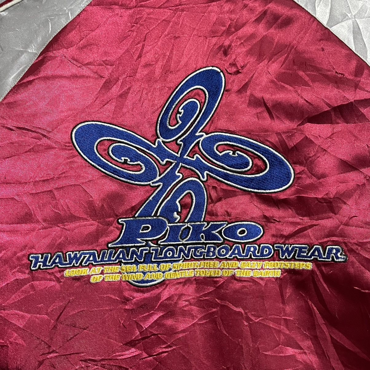 Vintage Vintage Piko Hawaii Sukajan-Style Bomber Jacket Size US S / EU 44-46 / 1 - 2 Thumbnail
