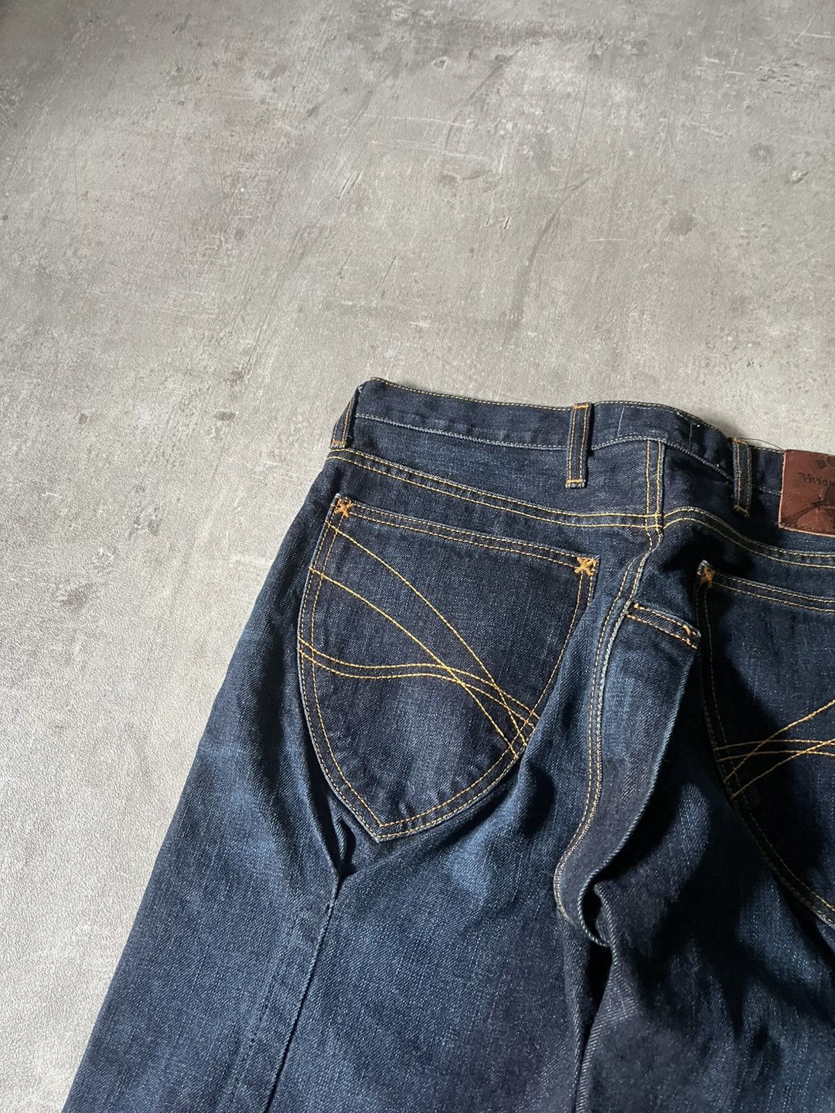 Lee × Vivienne Westwood Vivienne Westwood x Lee zipped crotch jeans navy rare Size US 30 / EU 46 - 16 Thumbnail