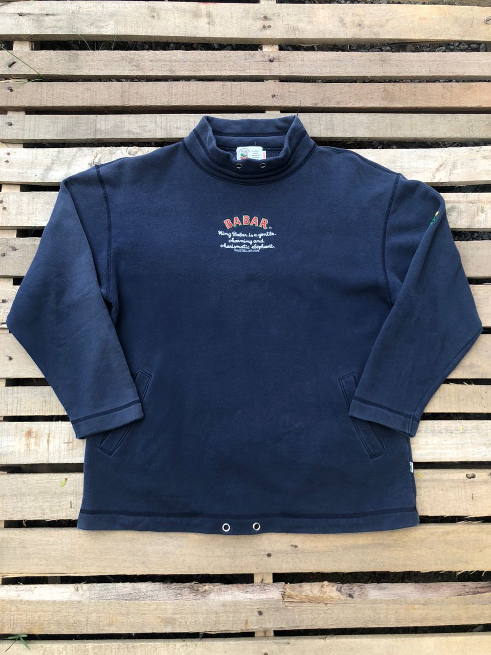 Cartoon Network Vintage 90s "Babar the Elephant" Sweatshirt Cartoon Network Size US L / EU 52-54 / 3 - 2 Thumbnail