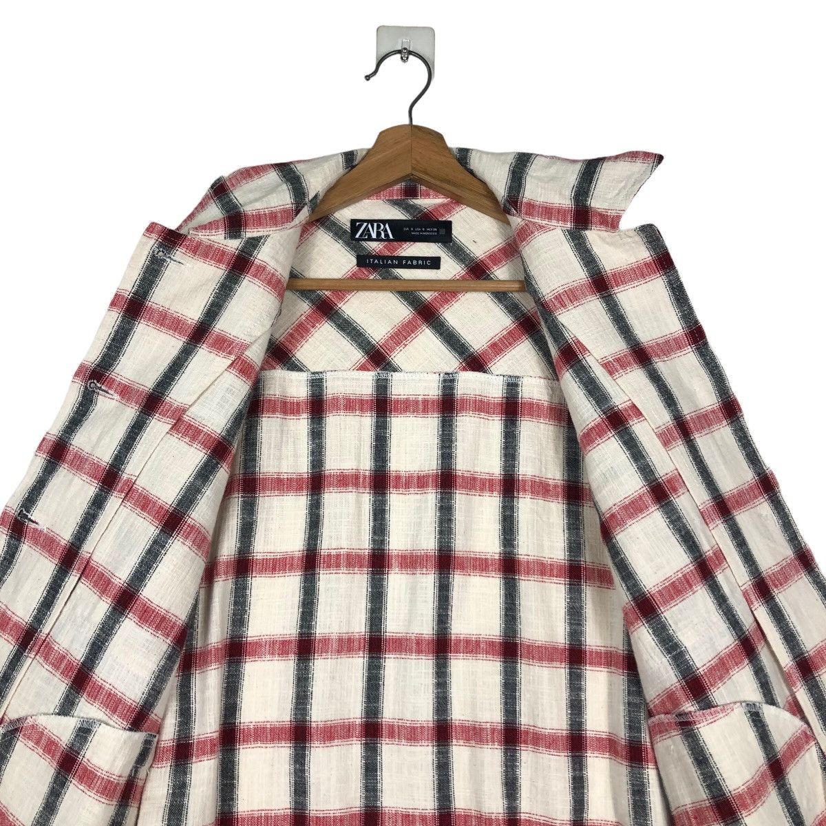 Japanese Brand 🔥Vintage Wool Chore Jacket Zara Flannel Tartan Design Check Size US S / EU 44-46 / 1 - 14 Thumbnail