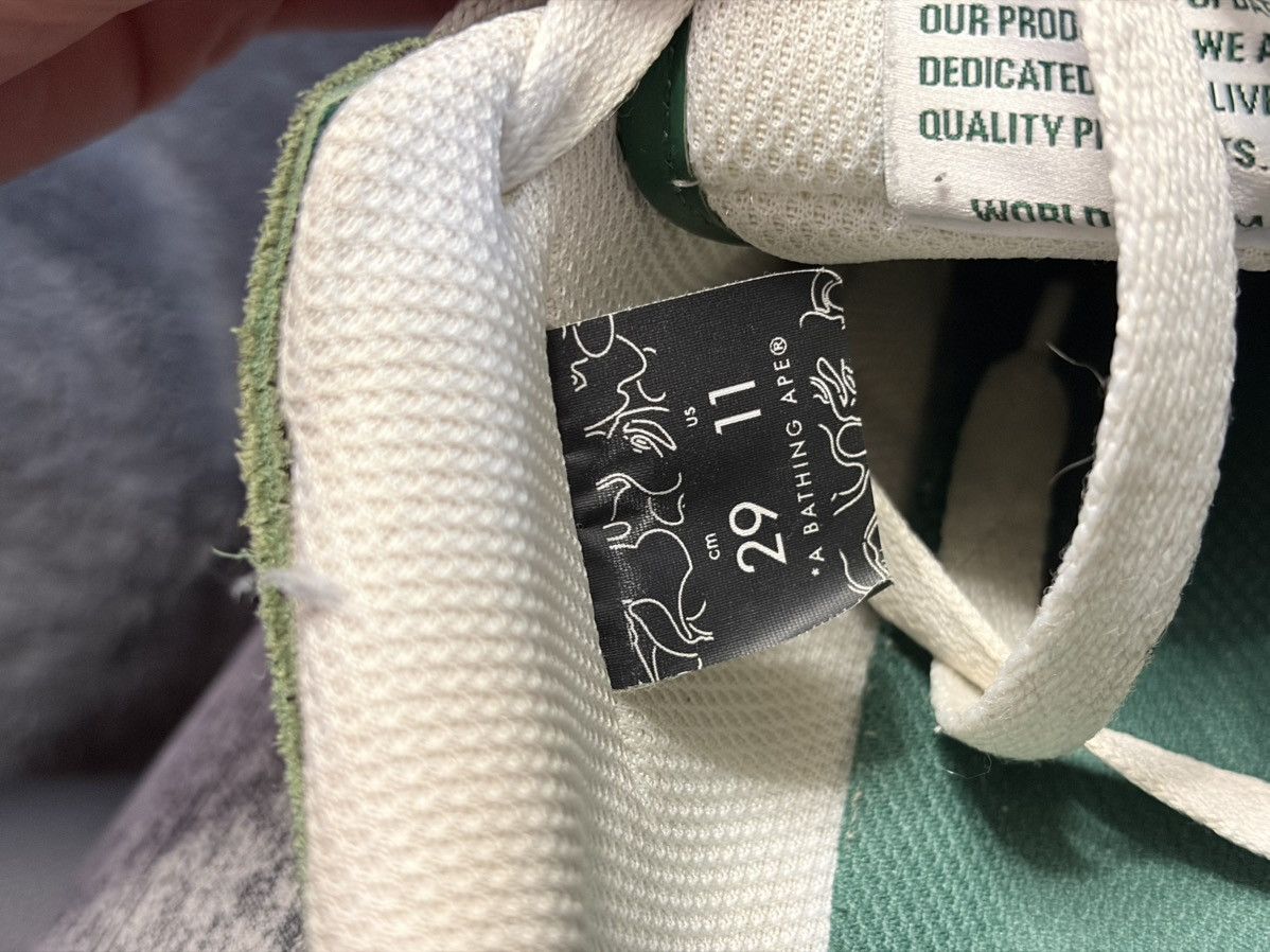 Bape Bapesta Sk8sta Green Grey Size US 11 / EU 44 - 9 Thumbnail