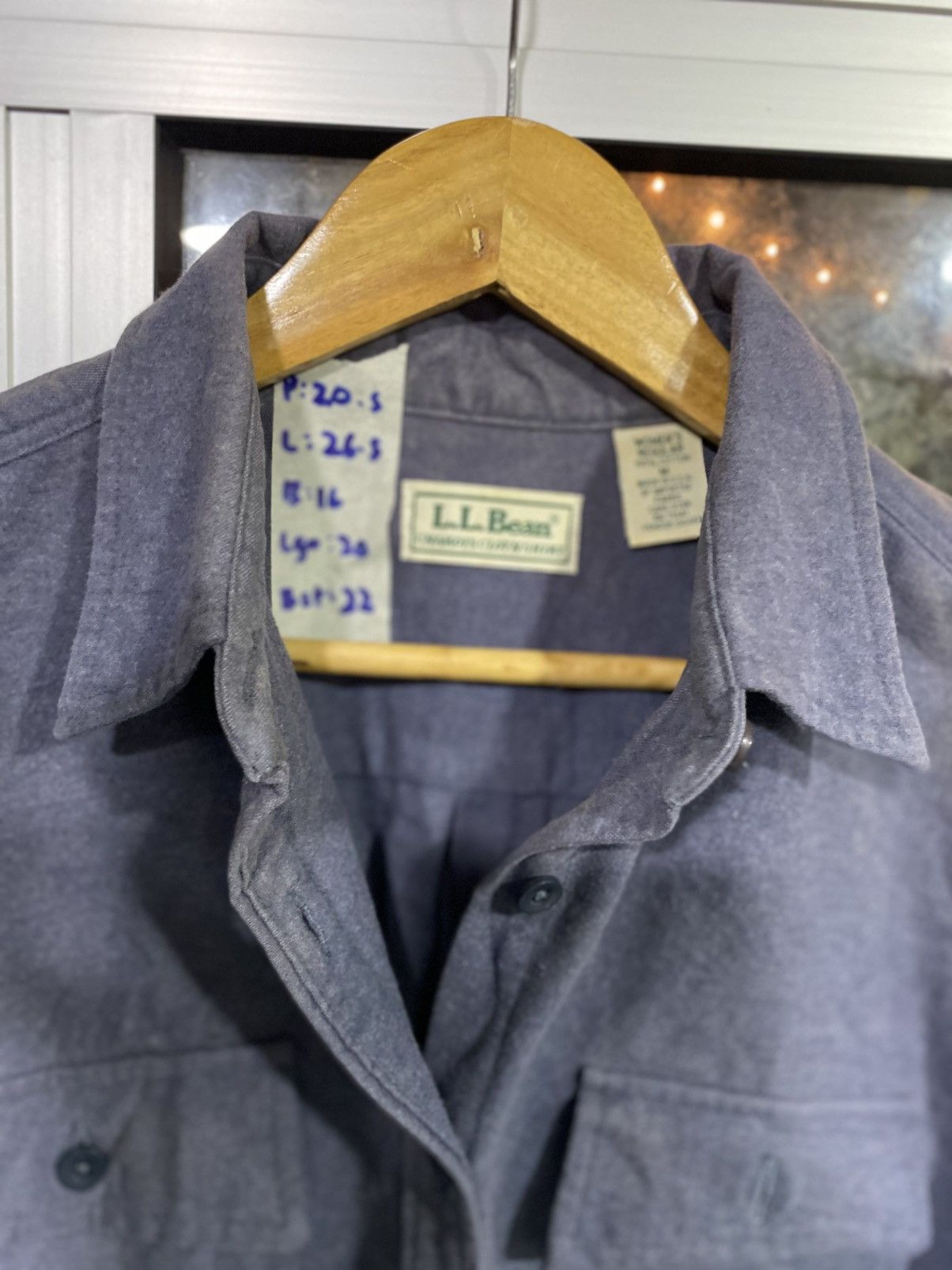 L.L. Bean Vintage LL Beam button up Size US M / EU 48-50 / 2 - 2 Thumbnail