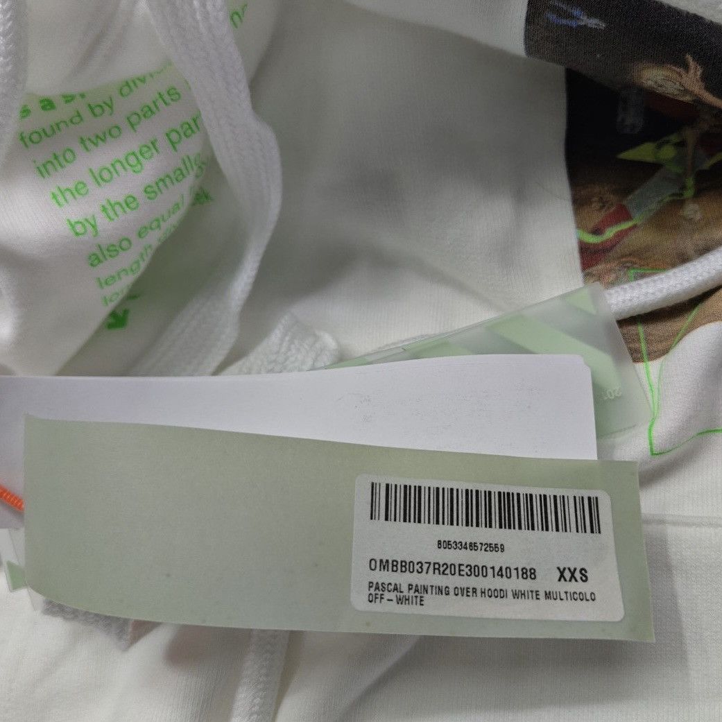 Off-White Off-White Pascal Painting Hoodie Size US XXS / EU 40 - 4 Thumbnail