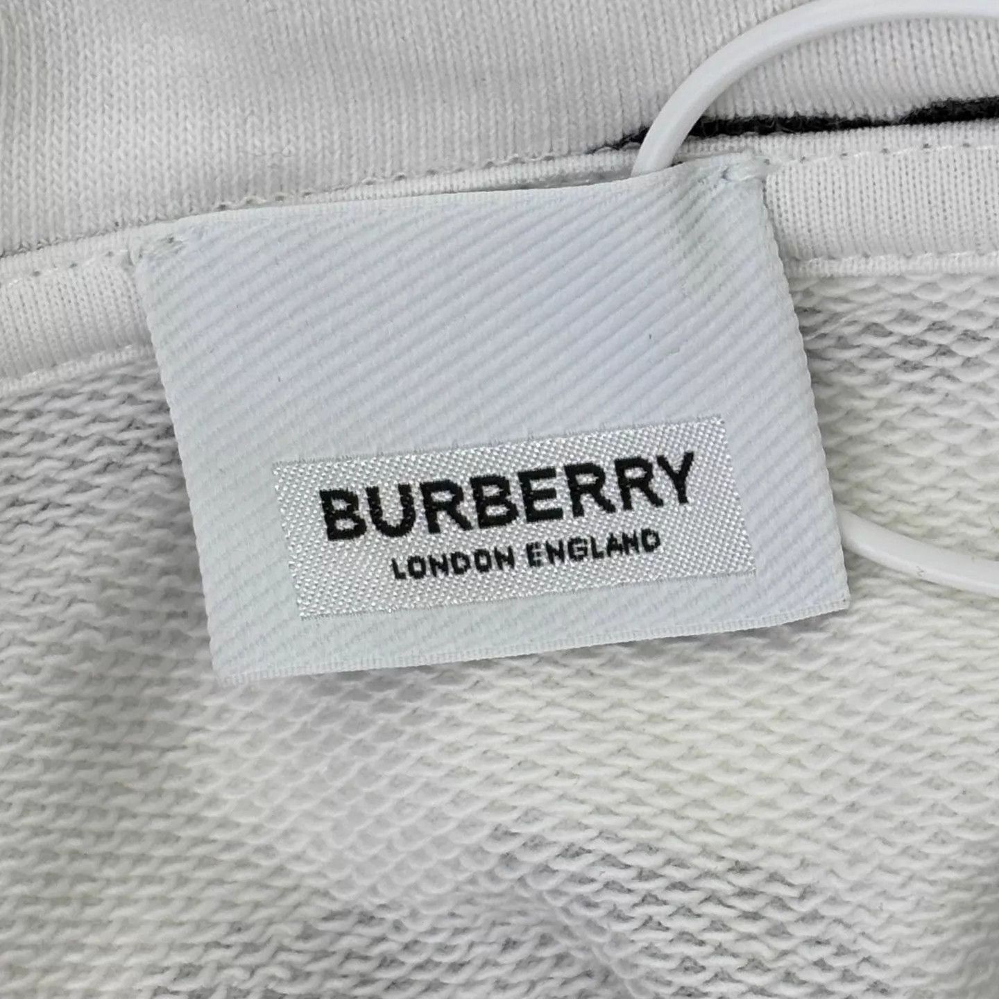 Burberry Burberry ink stripe white hoodie M new Size US M / EU 48-50 / 2 - 3 Thumbnail