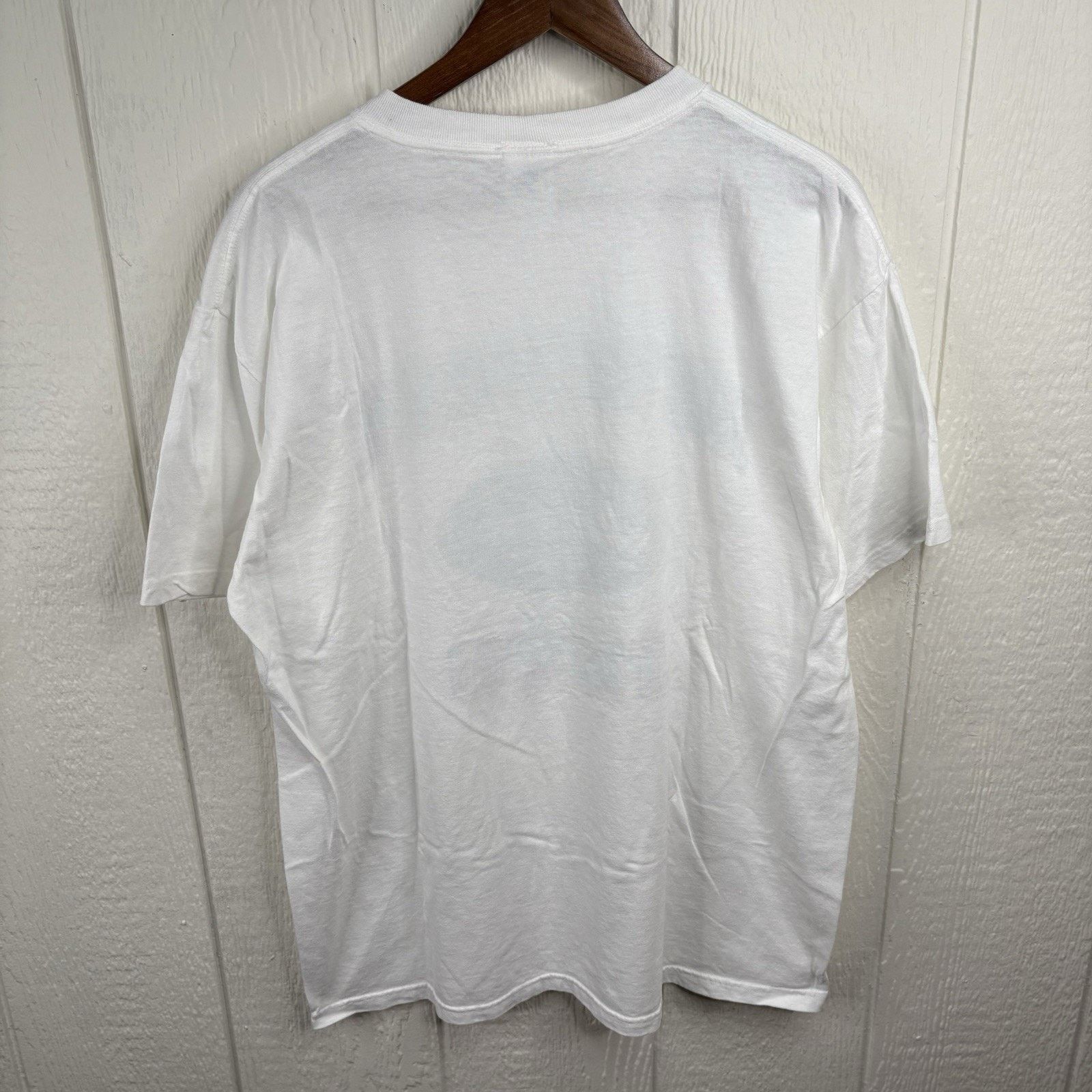 NFL Y2K NFL New York Jets White Tee Shirt Size XL Size US XL / EU 56 / 4 - 3 Thumbnail