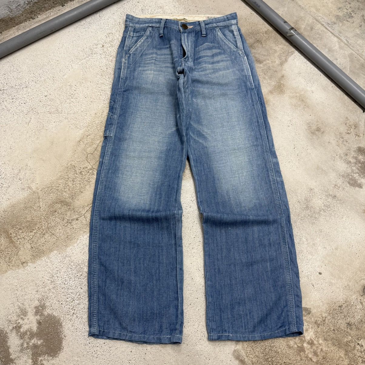 Edwin Vintage Buckle Back People at Work Edwin Pants Size 27" / US 4 / IT 40 - 2 Thumbnail