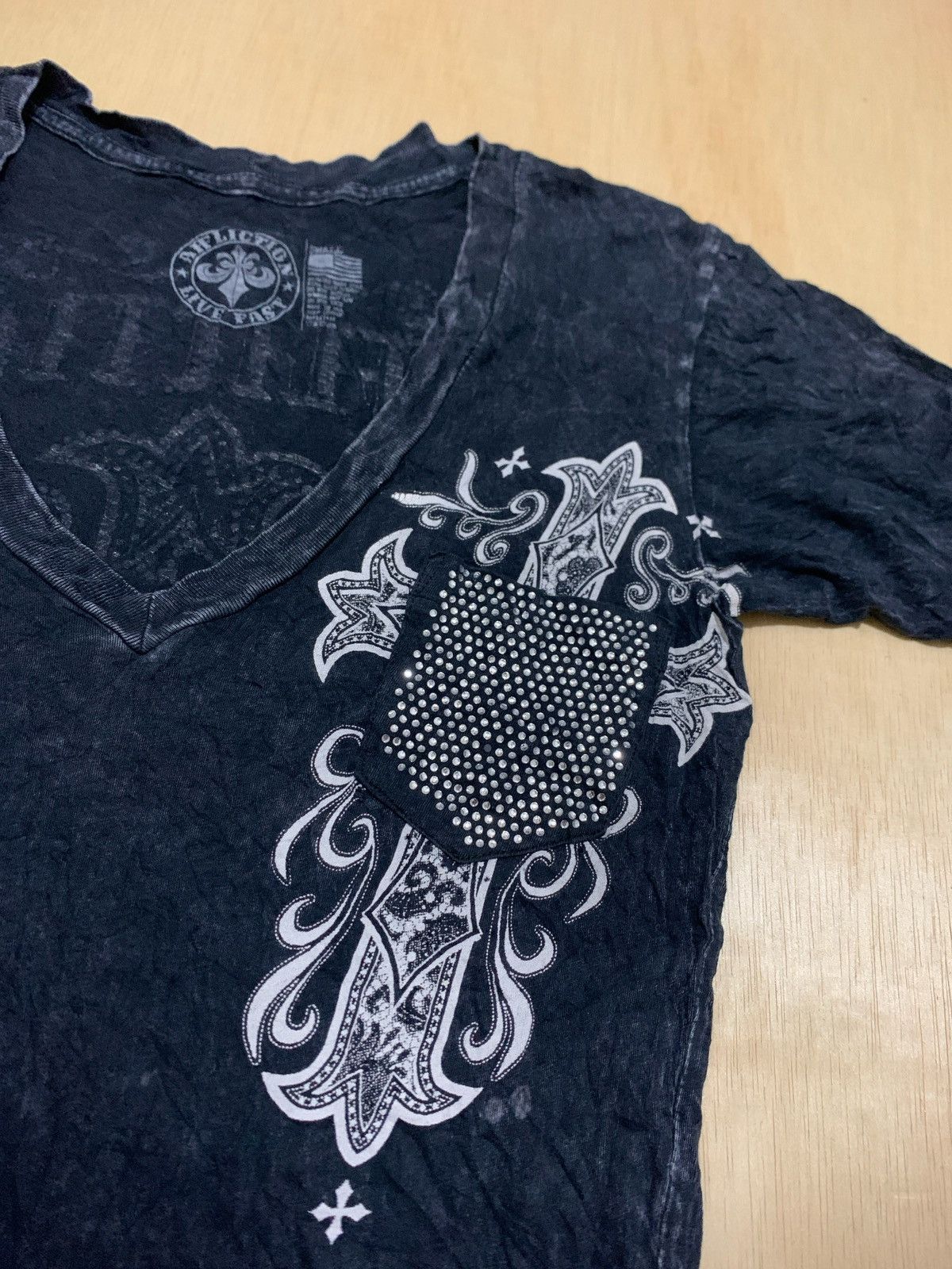 If Six Was Nine × Japanese Brand × Le Grande Bleu (L.G.B.) Y2k Affliction Live Fast Ifsixwasnine Punk style Size ONE SIZE - 6 Thumbnail