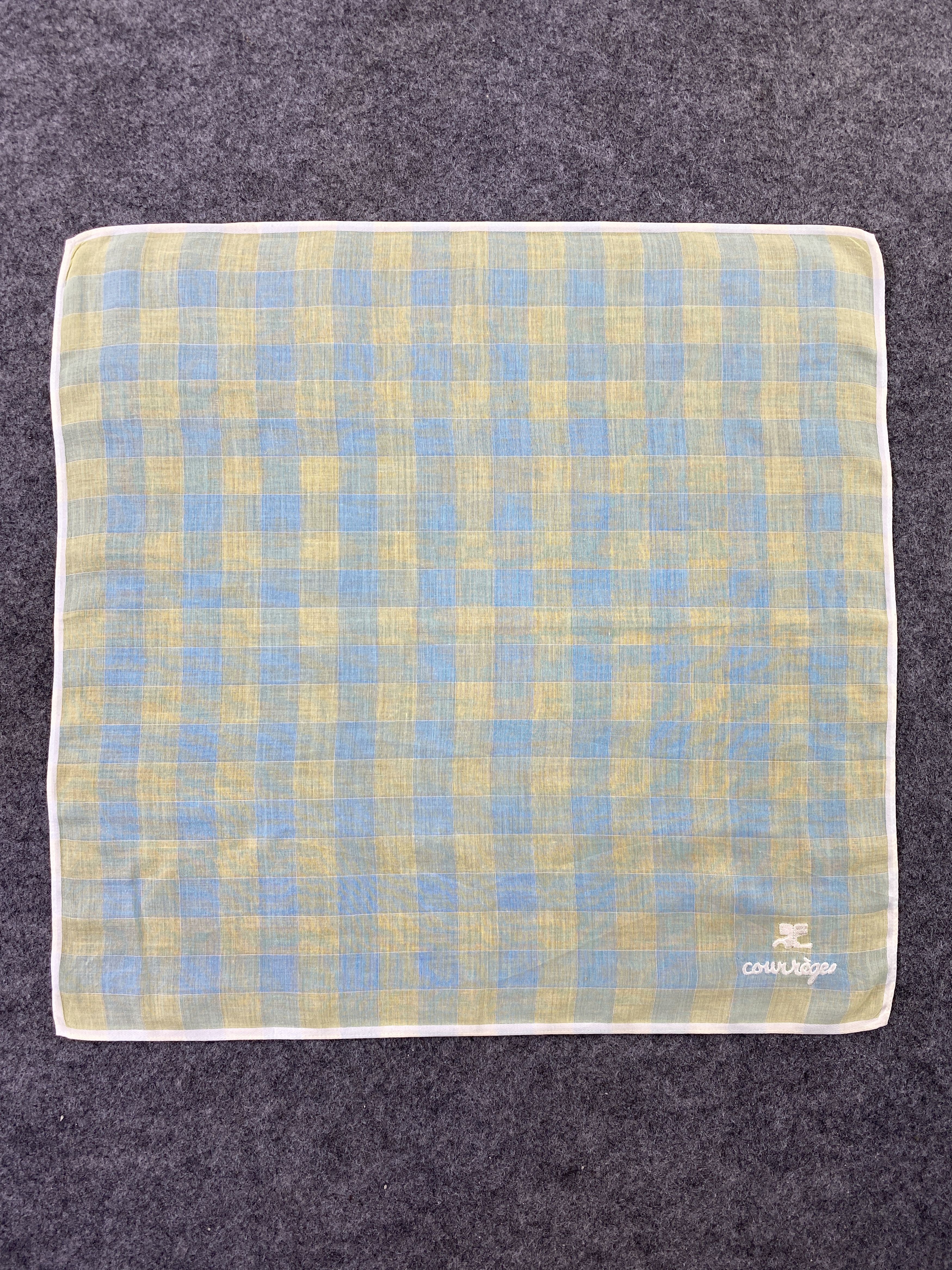 Courreges Courreges Homme Handkerchief / Neckerchief / Bandana-B309 Size ONE SIZE - 3 Thumbnail