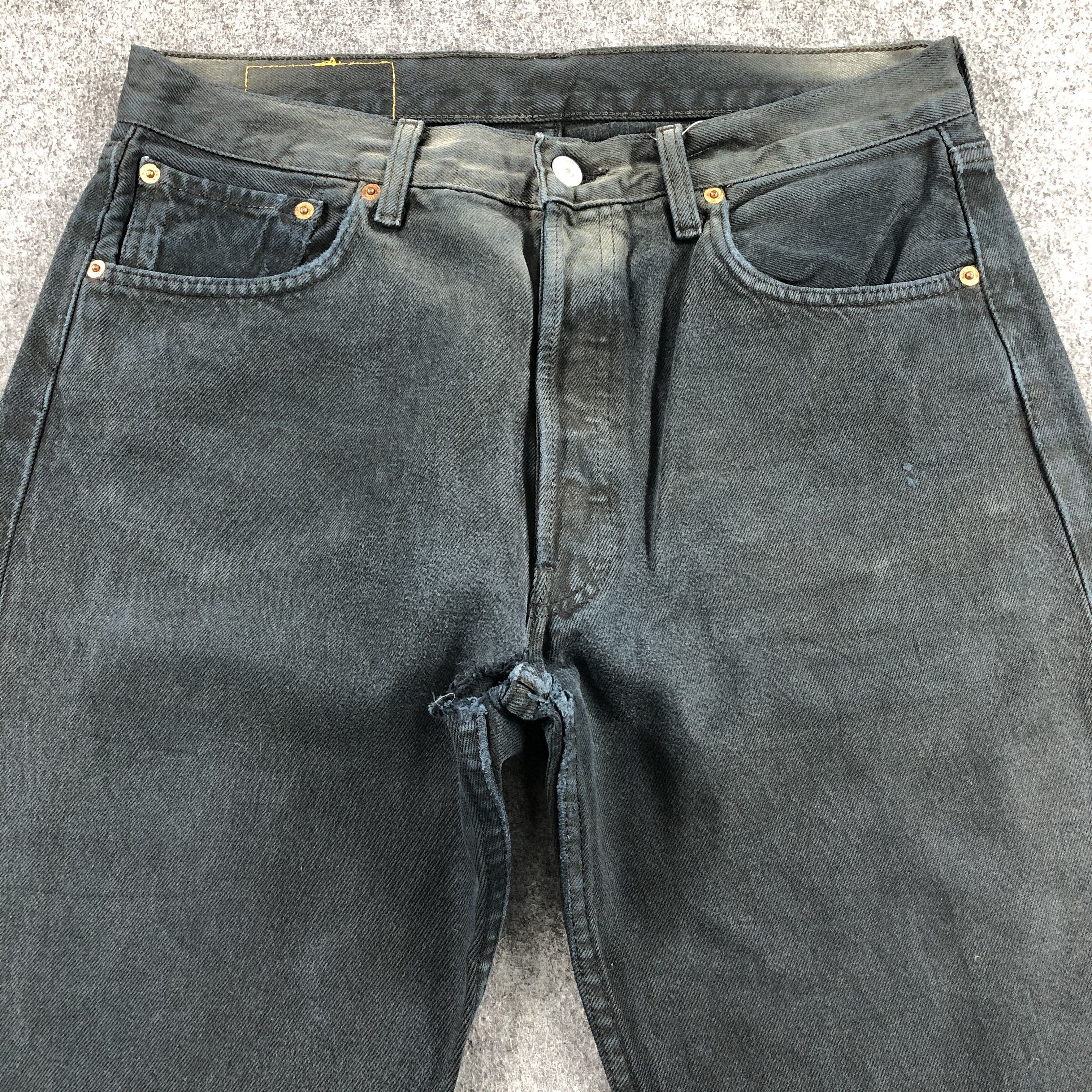Levi's Vintage 90s Levis 501 Earth Tone Jeans-J1469 Size US 33 - 3 Thumbnail