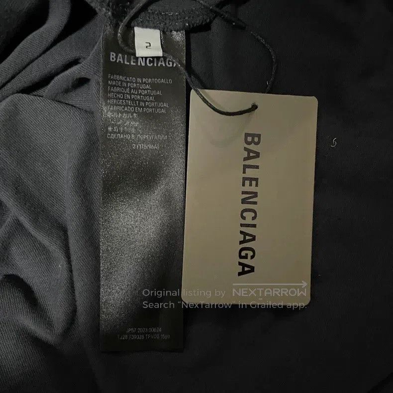 Balenciaga Balenciaga Embroidered Short Sleeve Size US M / EU 48-50 / 2 - 4 Thumbnail