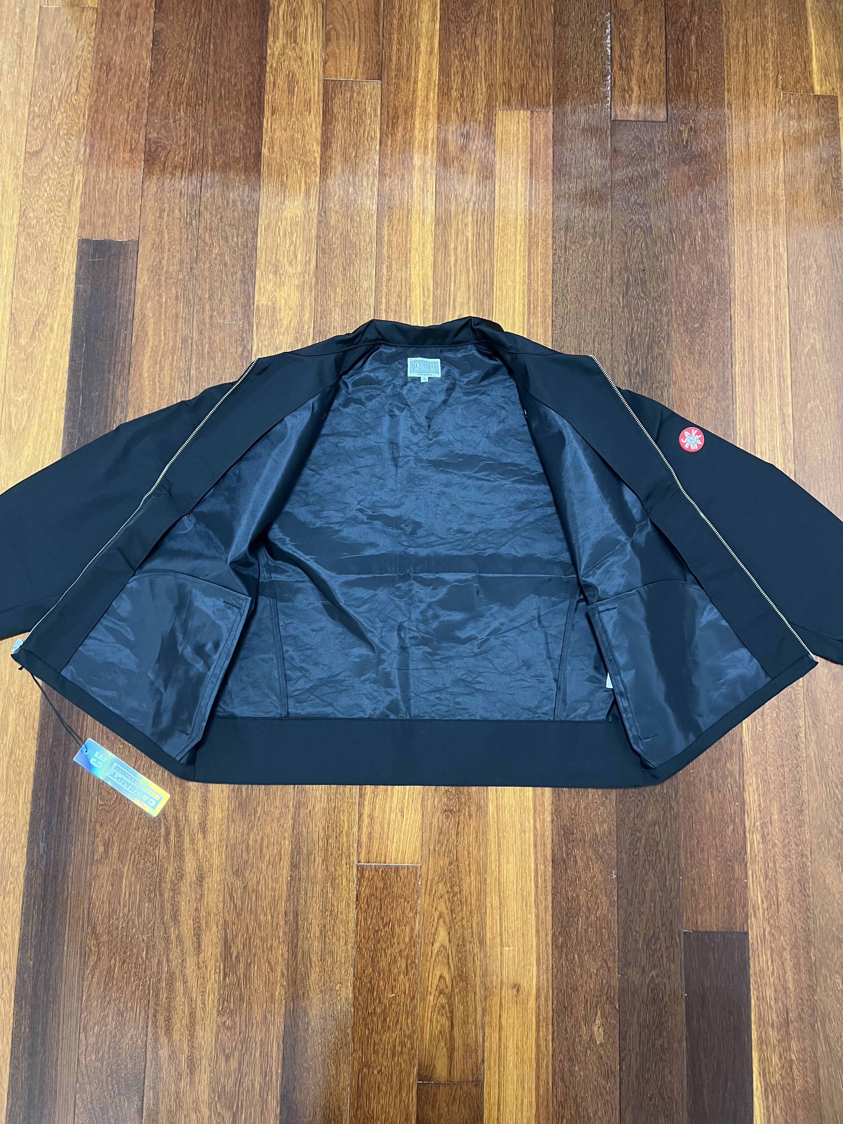 Cav Empt 💚 SS20 Cav Empt Ref Stamped Zip Jacket Black Large NEW Size US L / EU 52-54 / 3 - 7 Thumbnail
