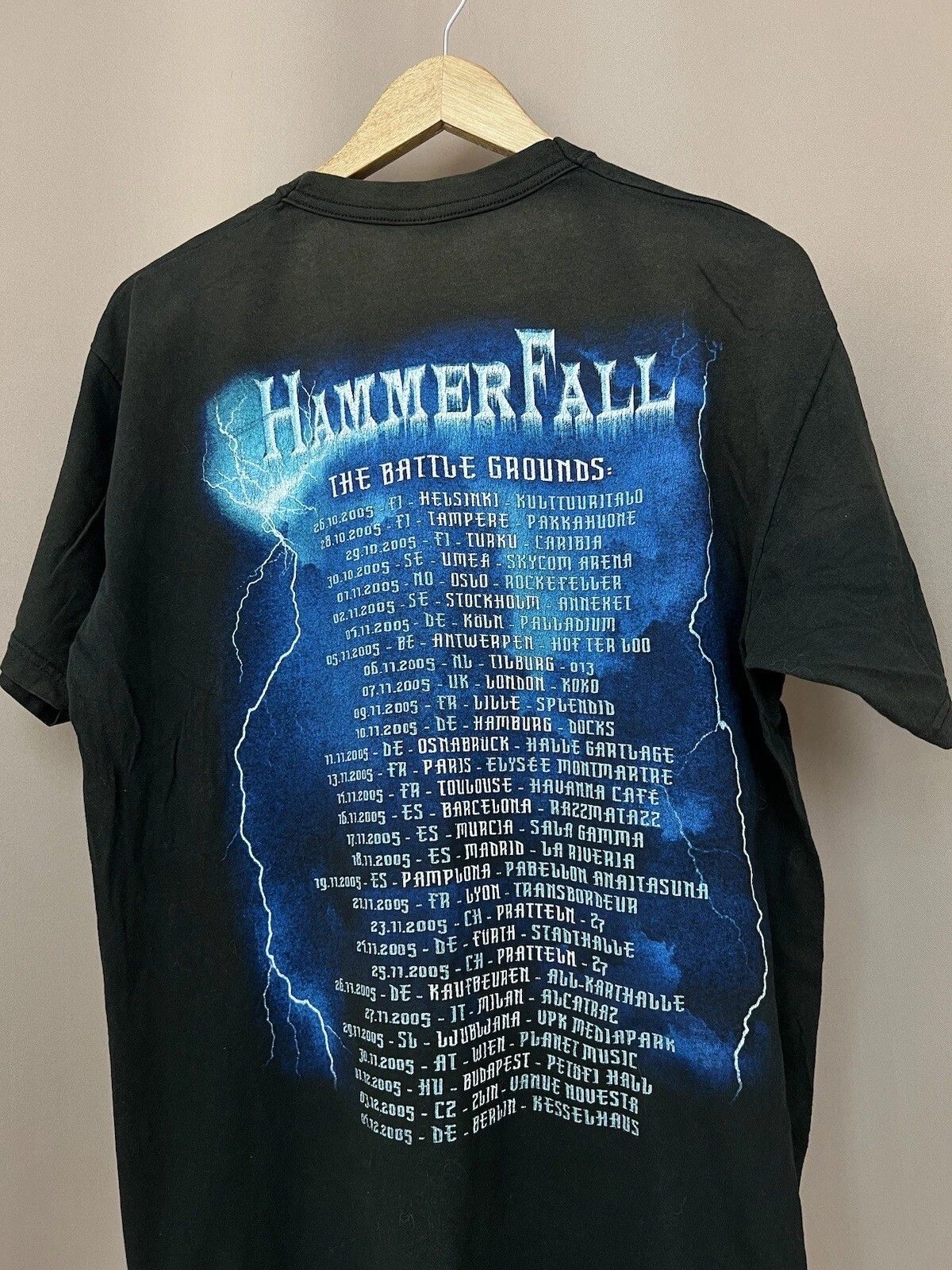 Other Hammer Fall Wants You T-Shirt 2005 Size M/L Vintage Size US M / EU 48-50 / 2 - 9 Thumbnail