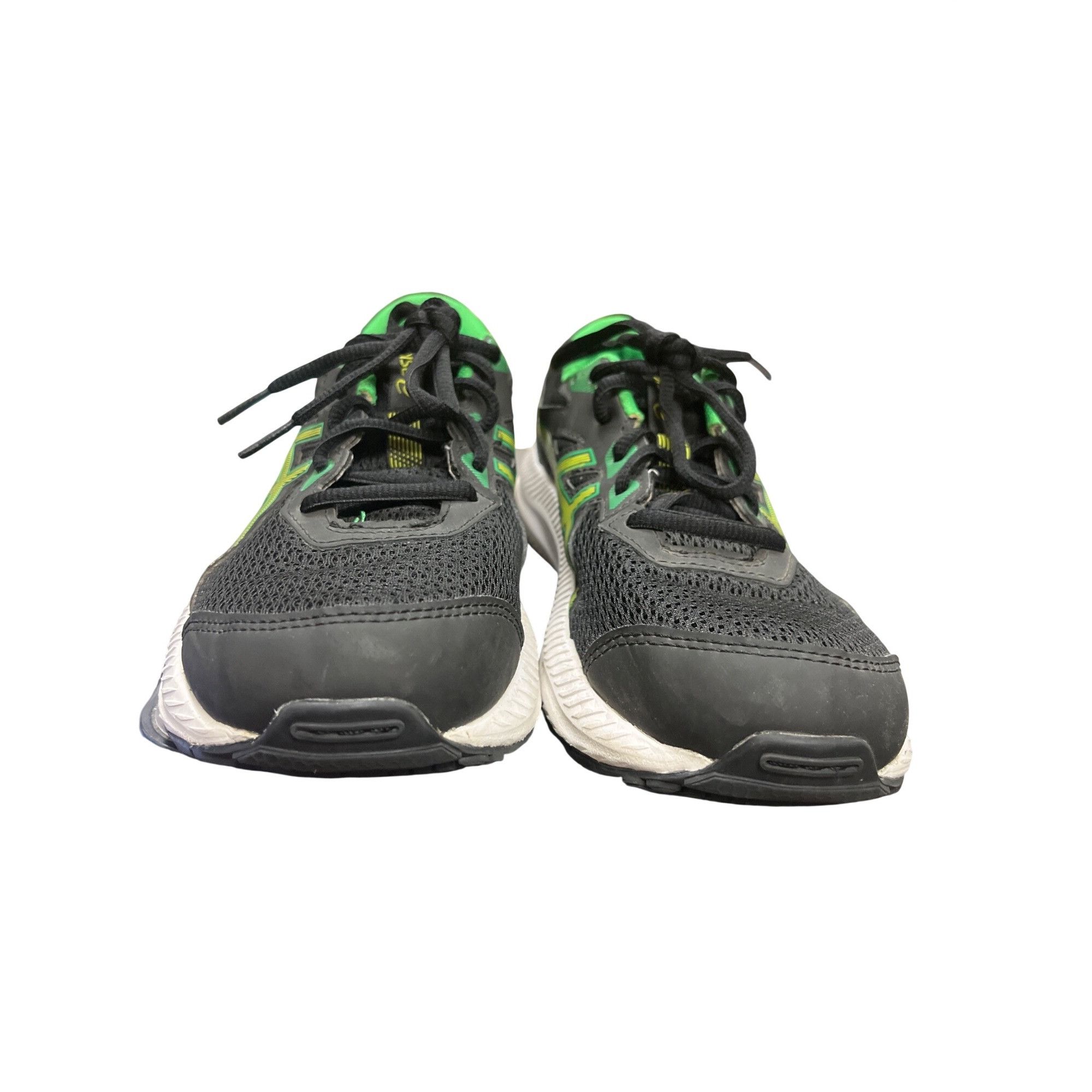 Asics Asics Contend 8 wms black green leather fabric low sneakers Size US 6.5 / IT 36.5 - 11 Thumbnail