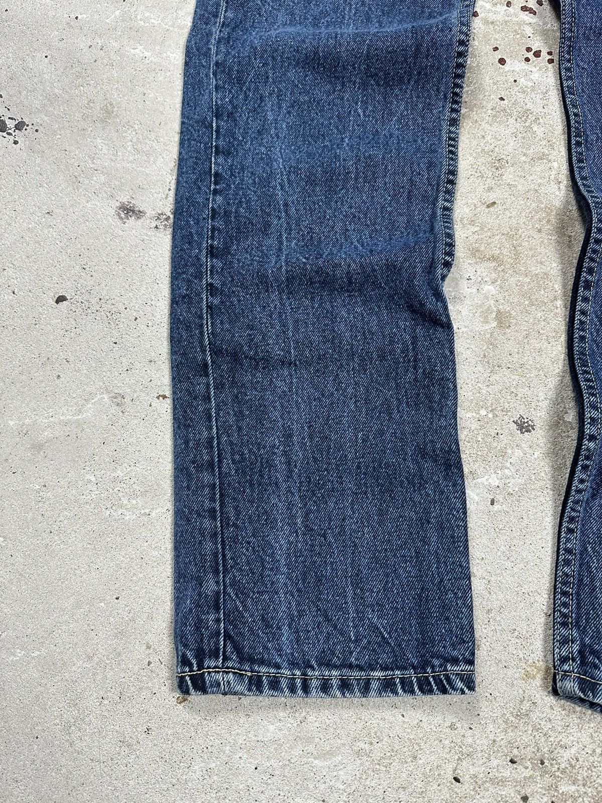 Levi's × Vintage Vintage 90s Levi’s 501 Washed Navy Denim Pants Jeans Size US 30 / EU 46 - 3 Thumbnail