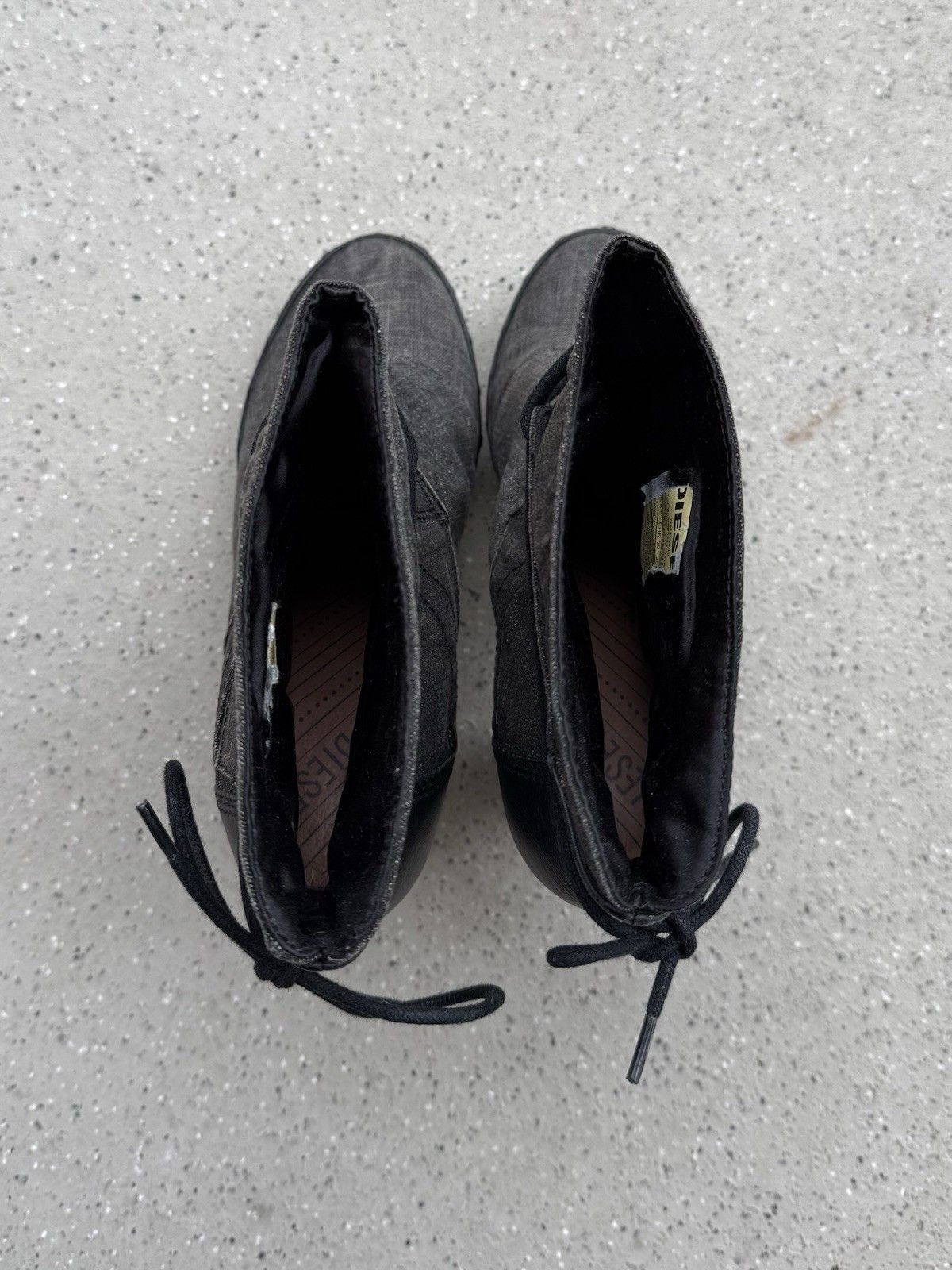 Diesel Vintage 2000s Y2k Diesel Heels Shoes Denim Style Rare Size US 8.5 / IT 38.5 - 12 Thumbnail