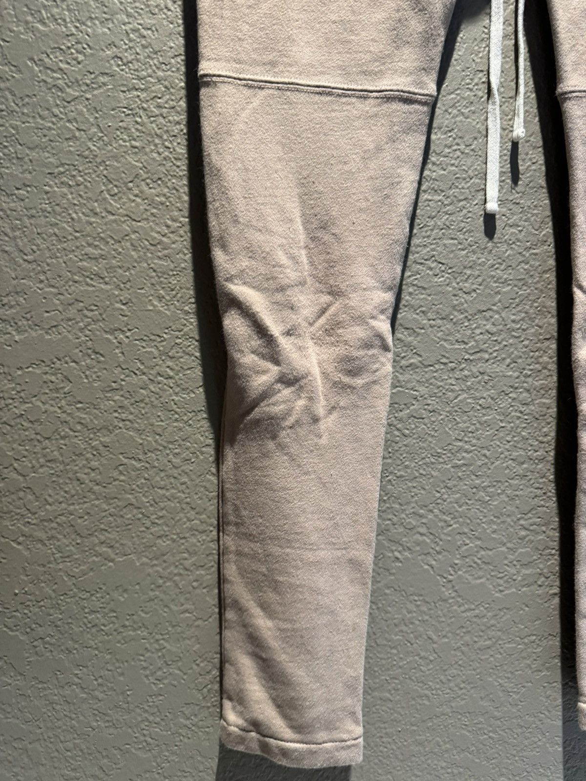 Fear of God Fear of God Essentials First Collection Beige Joggers Zipper Size US 29 - 11 Thumbnail