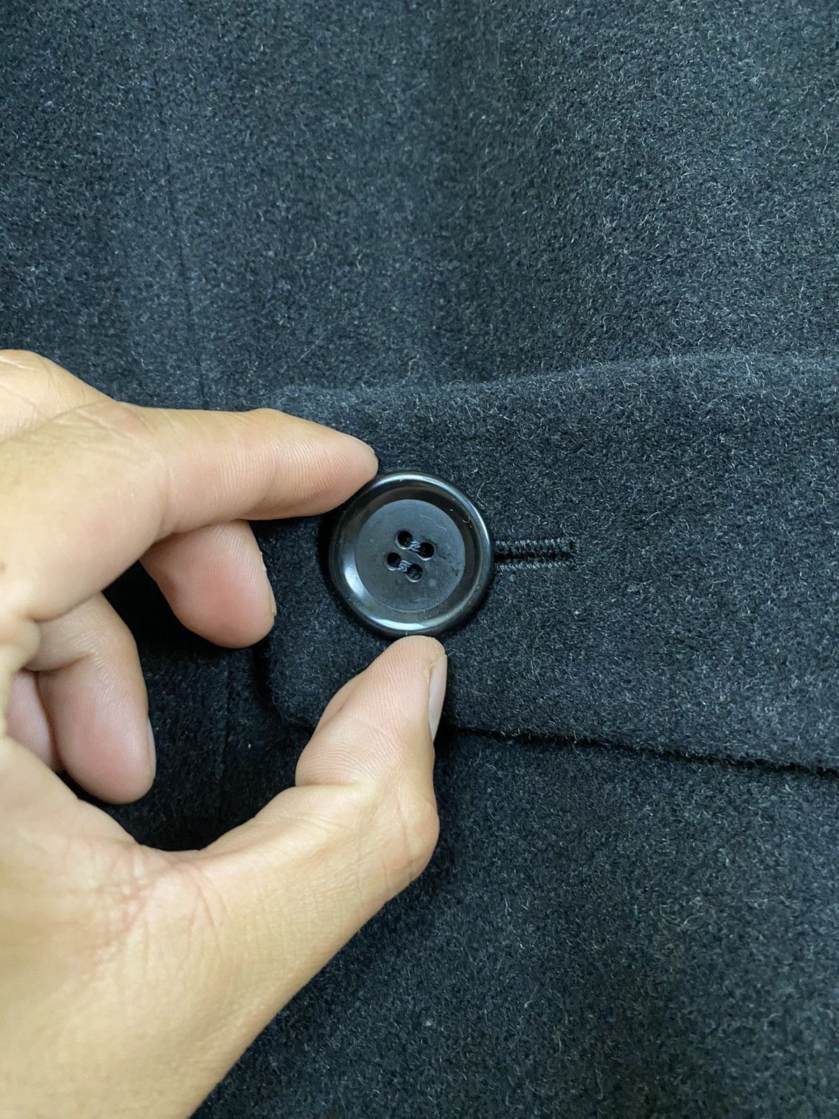 Yohji Yamamoto 🔥YOHJI YAMAMOTO 🔥 Wool Long Jacket Size US L / EU 52-54 / 3 - 13 Thumbnail