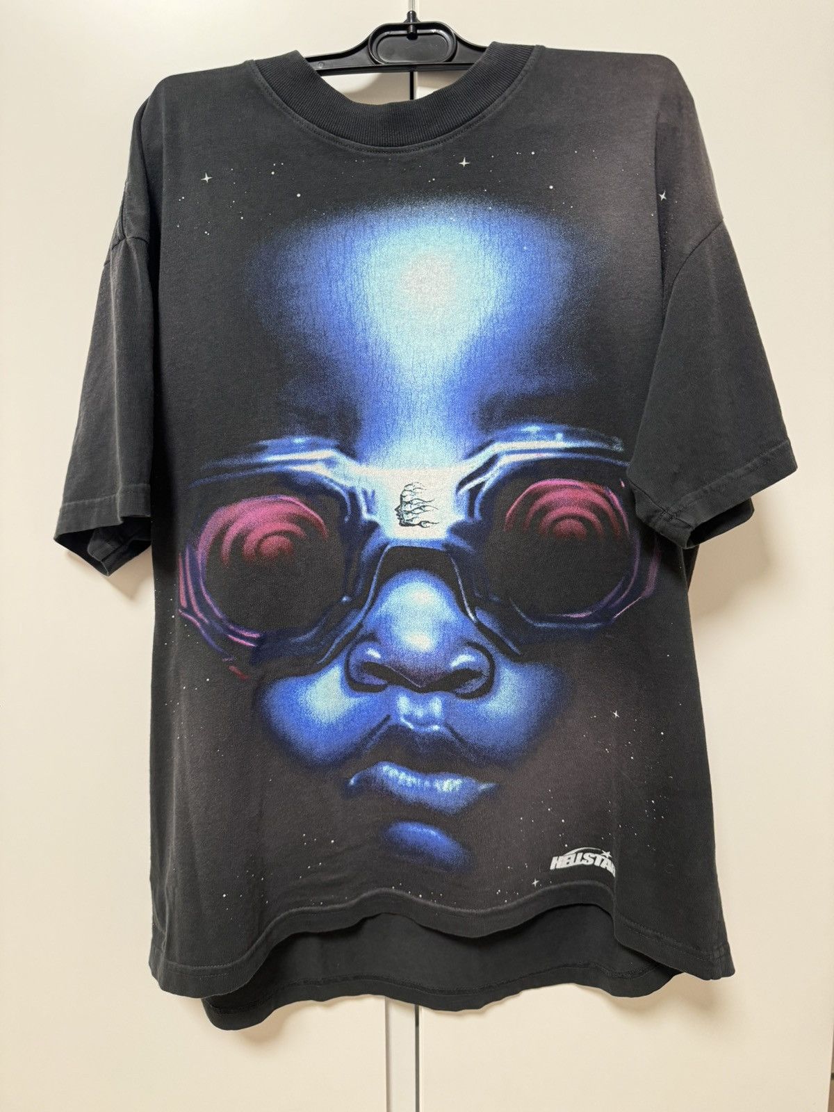HELLSTAR Hellstar Goggle T-shirt 'black/blue' Size US M / EU 48-50 / 2 - 1 Thumbnail