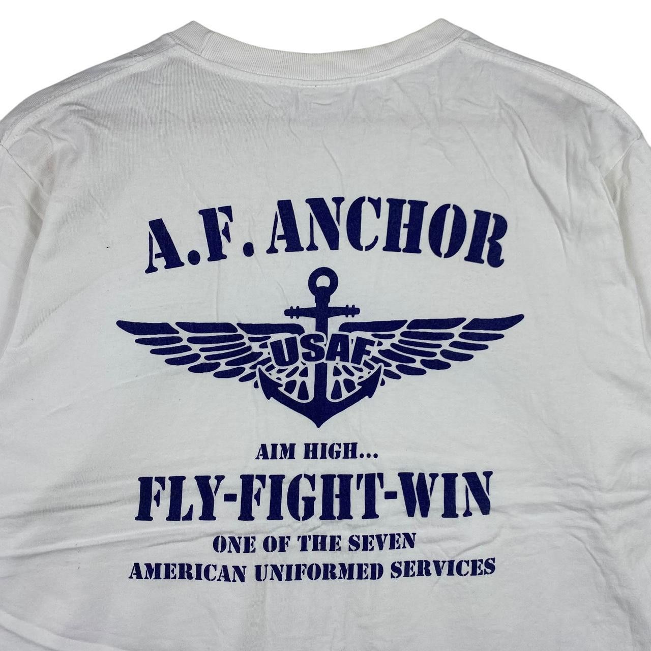 Other USAF A.F. ANCHOR United States Air Force Army Tee Shirt Top Size US L / EU 52-54 / 3 - 5 Thumbnail
