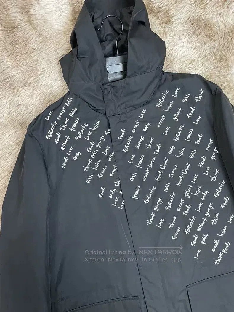 Fendi Fendi Embroidered logo windbreaker Size US M / EU 48-50 / 2 - 3 Thumbnail
