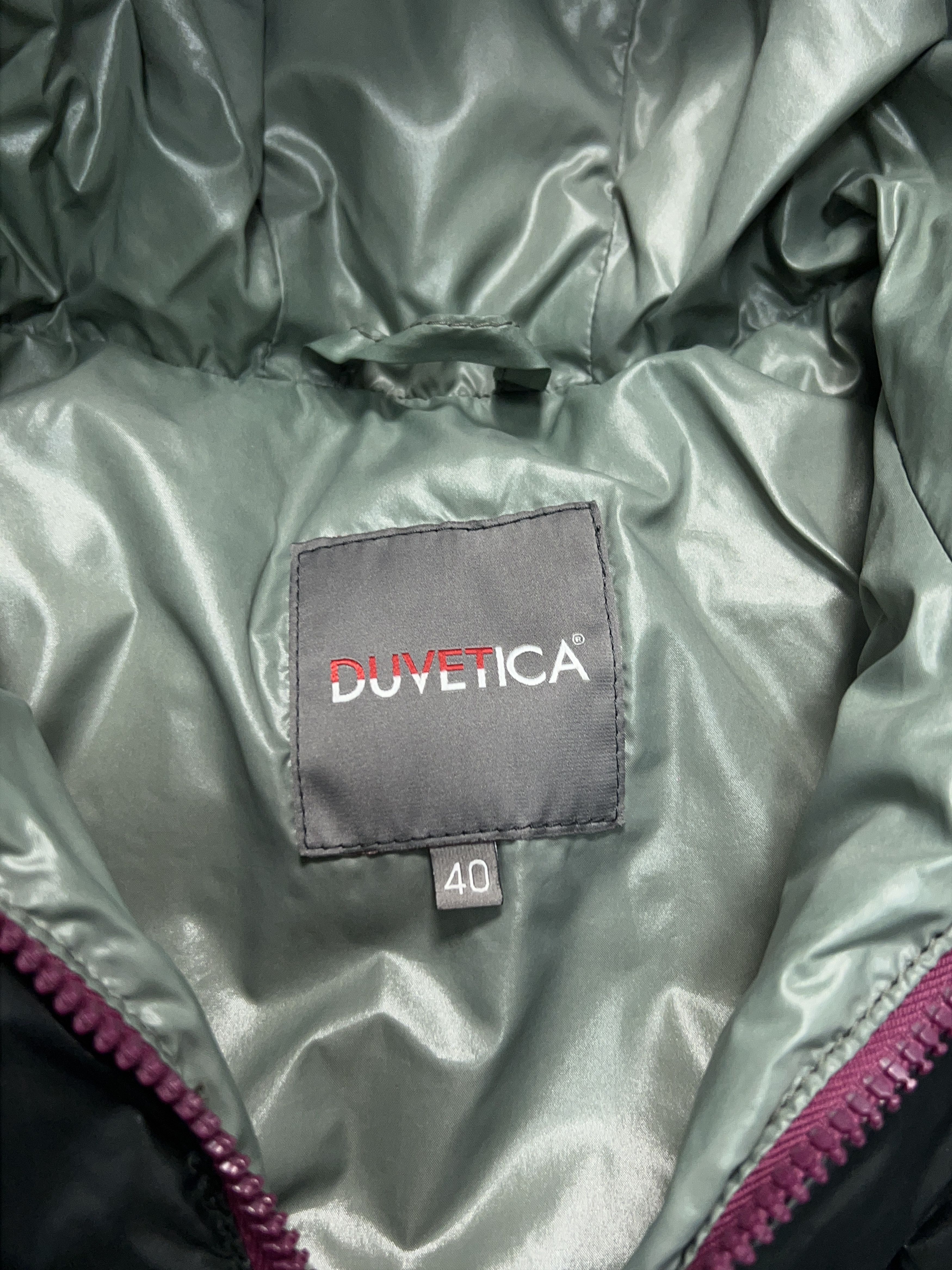 Duvetica Womens DUVETICA Goose Down Zip Jacket Puffer Hooded Size 40 Size S / US 4 / IT 40 - 5 Thumbnail