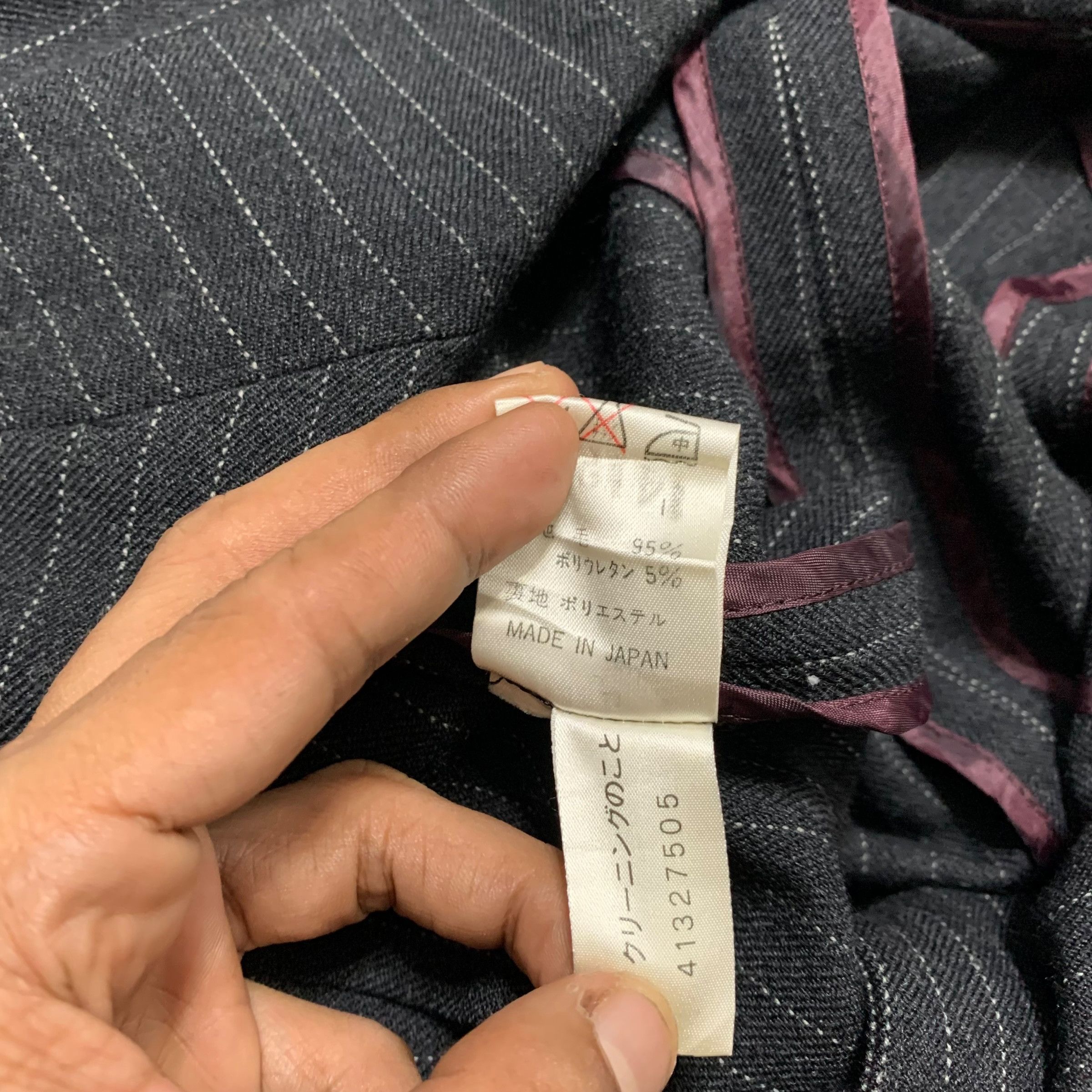 Jean Paul Gaultier Jean Paul Gaultier Classique Double Breast Stripe Jacket Size S / US 4 / IT 40 - 6 Thumbnail
