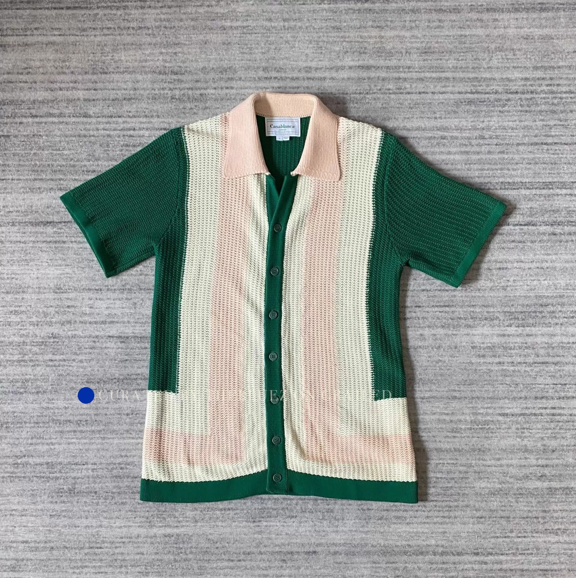Casablanca Multi Color-Blocked Light Knit Vest Size US S / EU 44-46 / 1 - 1 Thumbnail