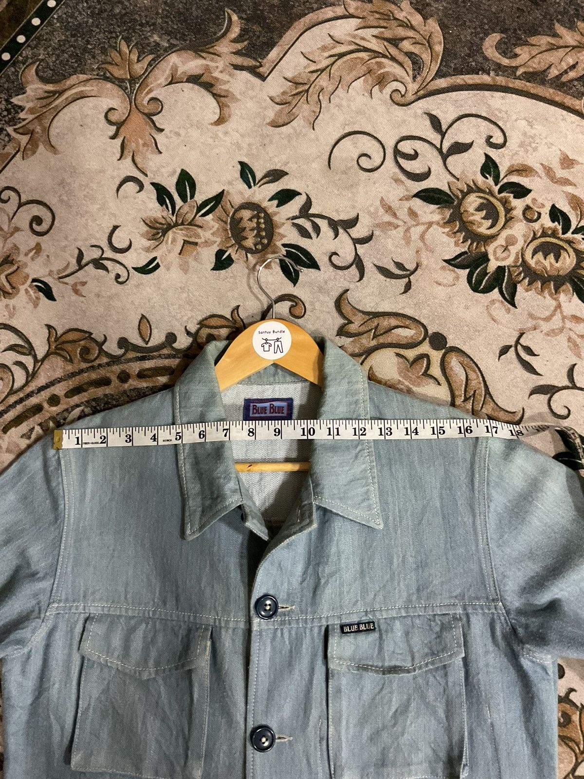 Blue Blue Japan Blue blue x HR market x selvadge Size US S / EU 44-46 / 1 - 7 Thumbnail