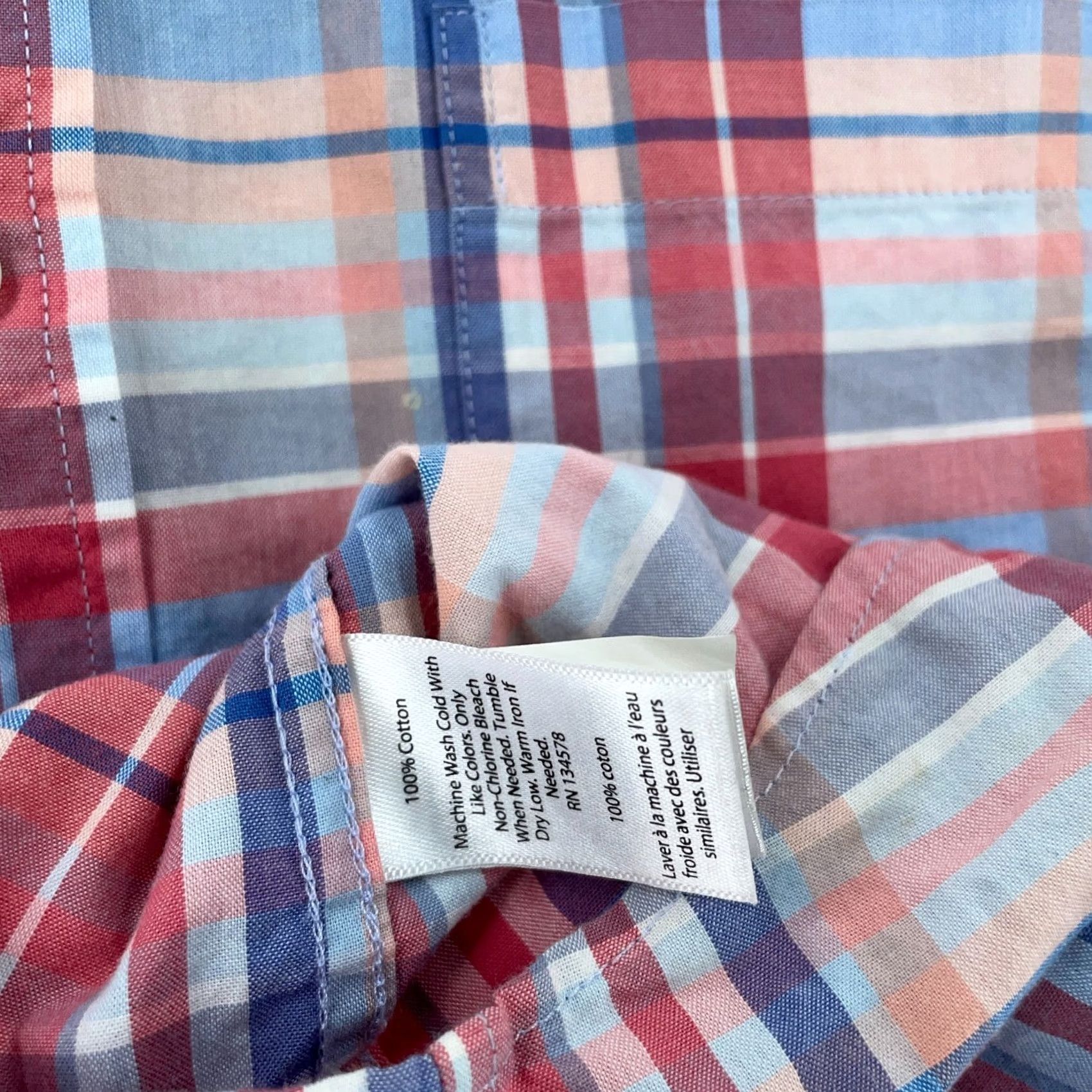 Vineyard Vines Vineyard Vines Murray Shirt Mens M Multi Fox Town Plaid Slim Button-Down Size US M / EU 48-50 / 2 - 5 Thumbnail