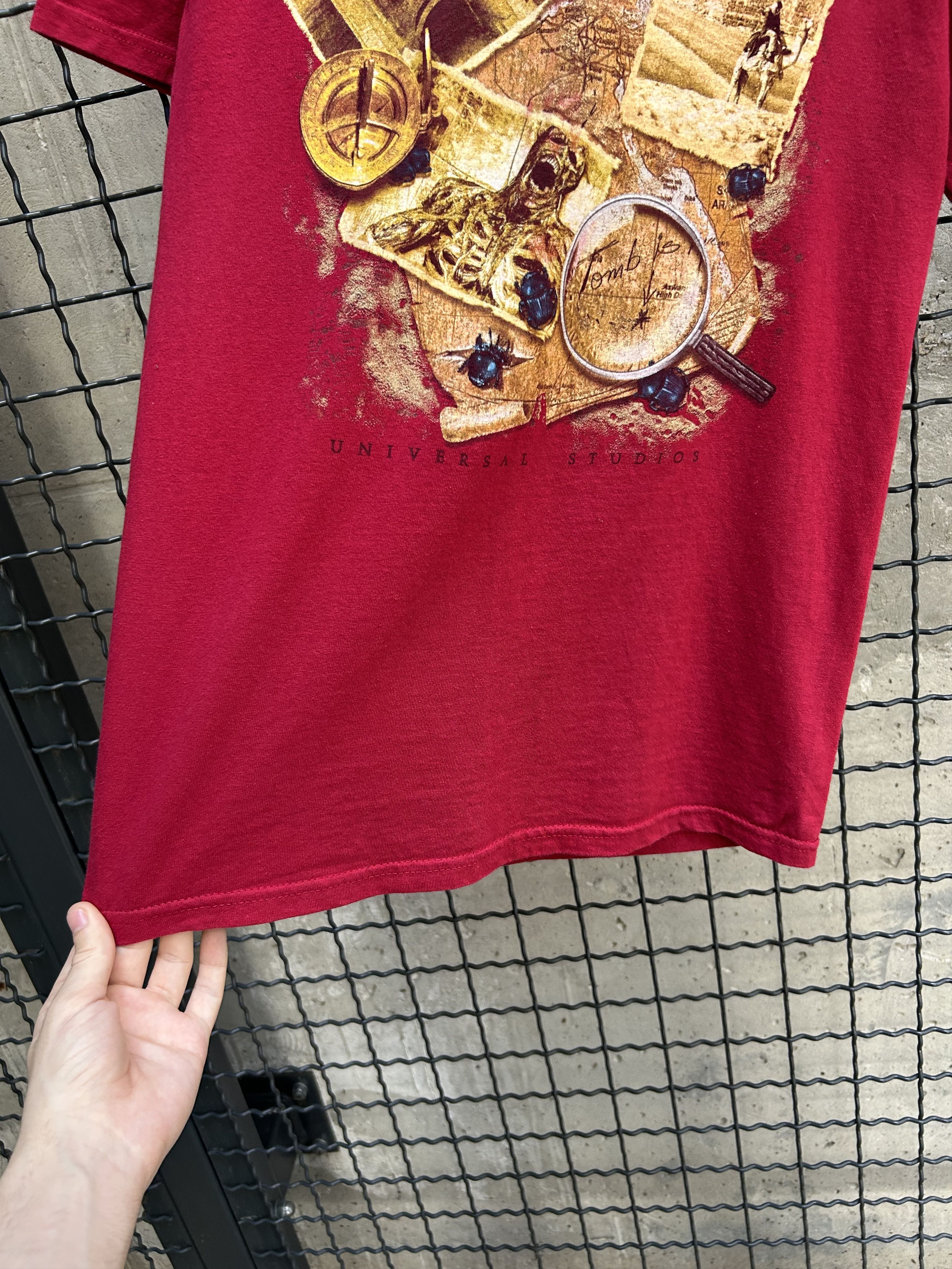 Universal Studios Vintage 90s Revenge of the Mummy Universal Movie T-shirt Size US S / EU 44-46 / 1 - 3 Thumbnail
