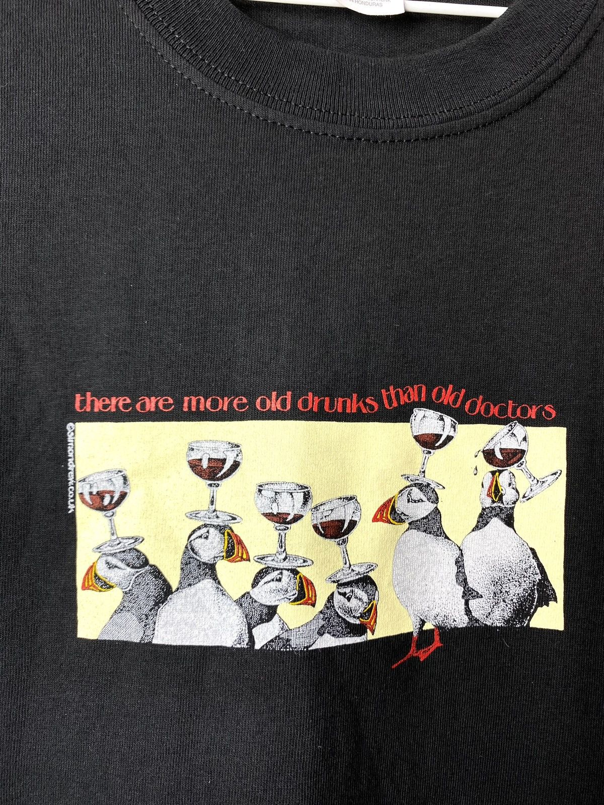 Band Tees Vintage There Are More Old Drunks Than Old Doctors T Shirt Size US XL / EU 56 / 4 - 2 Thumbnail