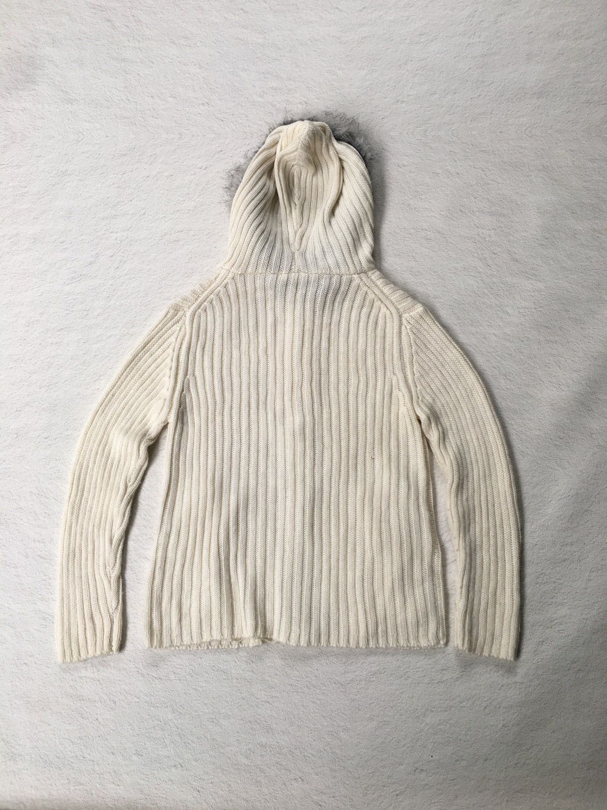 semanticdesign Semantic Design knit Fur Hoodie Size US M / EU 48-50 / 2 - 6 Thumbnail