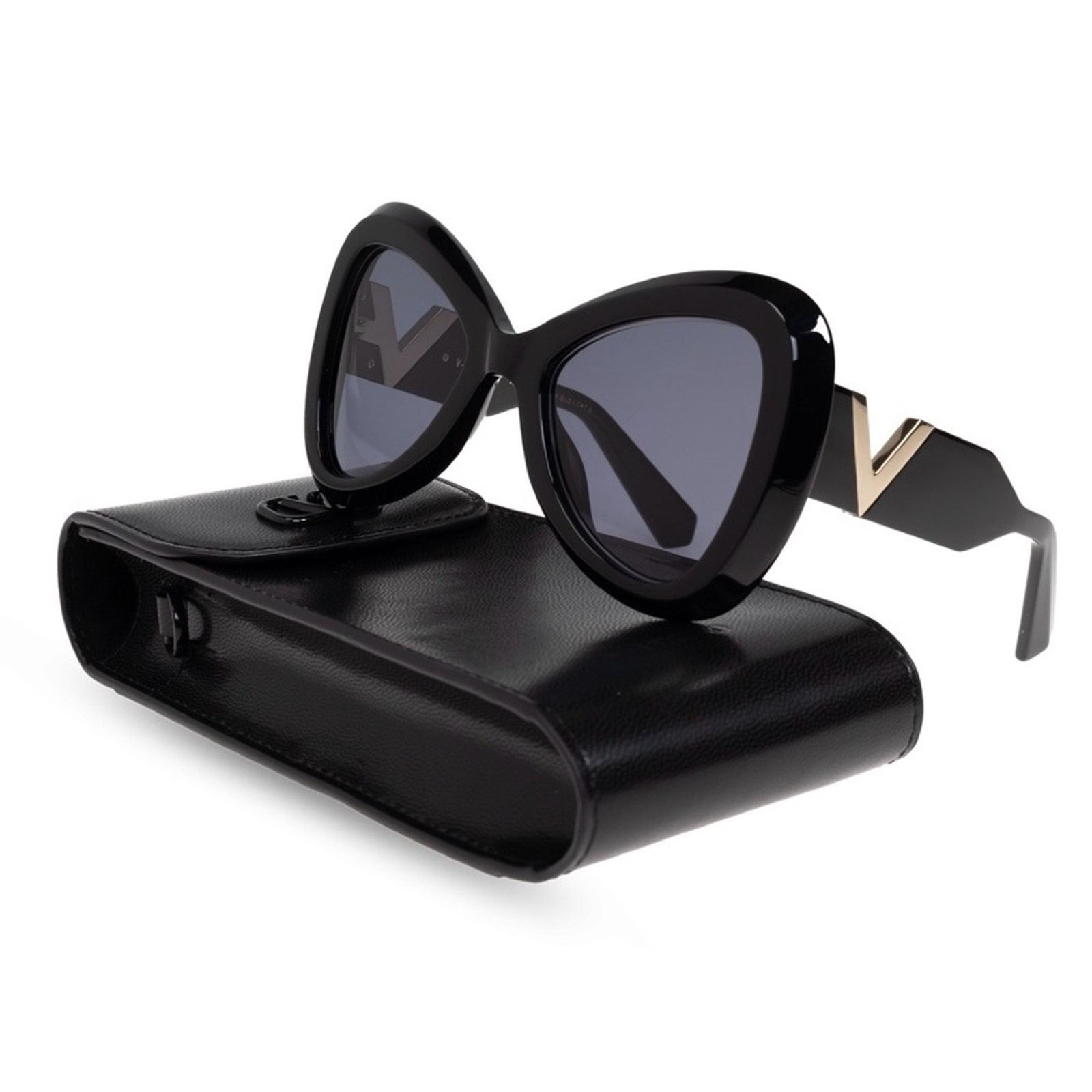 Valentino New! Valentino V GOLD III VLS 138A Sunglasses, Authentic Size ONE SIZE - 1 Thumbnail