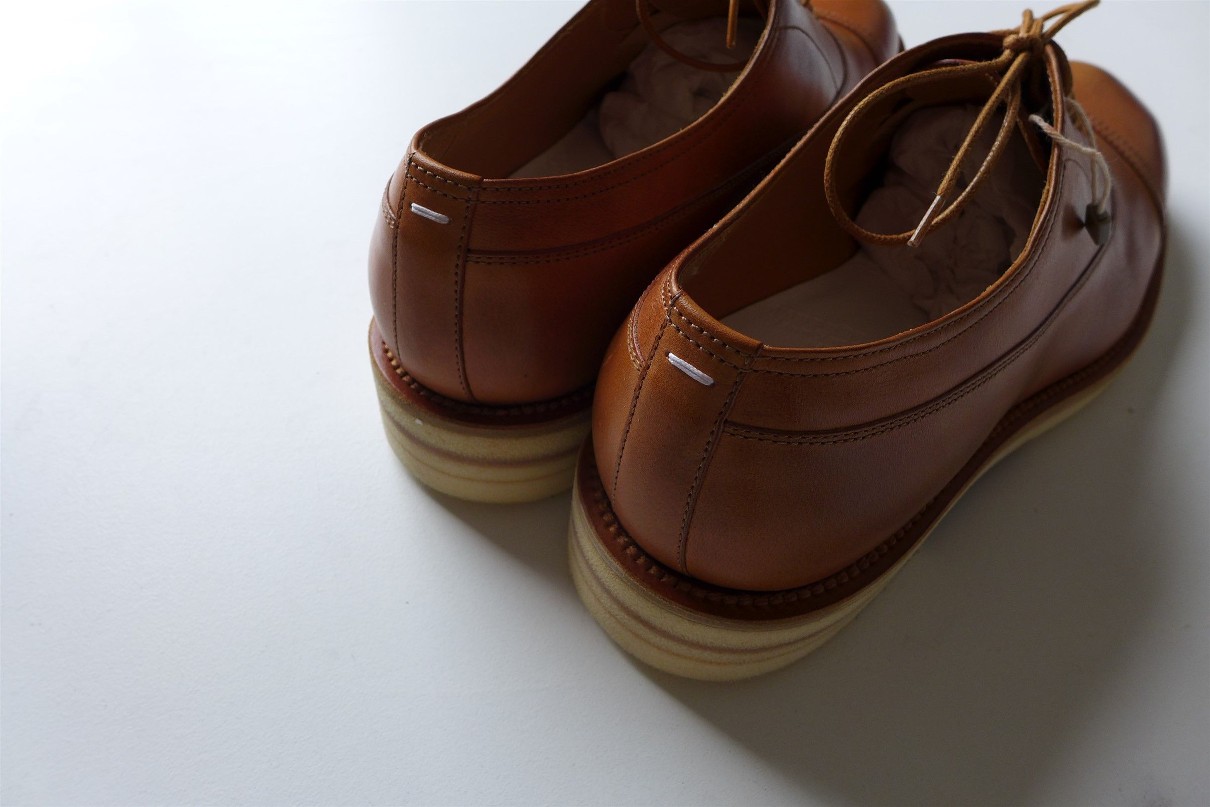 Maison Margiela Margiela Oxford Shoes - Vegetable Tanned Calf Leather Size US 8 / EU 41 - 9 Thumbnail