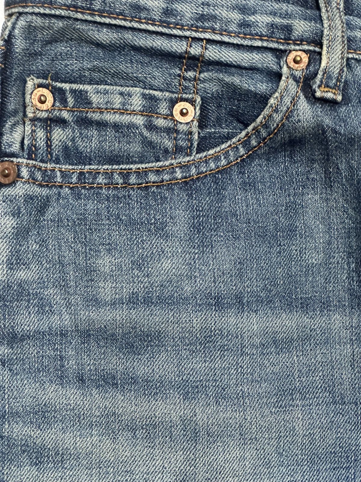 Levi's Levi's 560 Relaxed Fit Vintage Distressed Denim Faded Wash Size US 30 / EU 46 - 5 Thumbnail