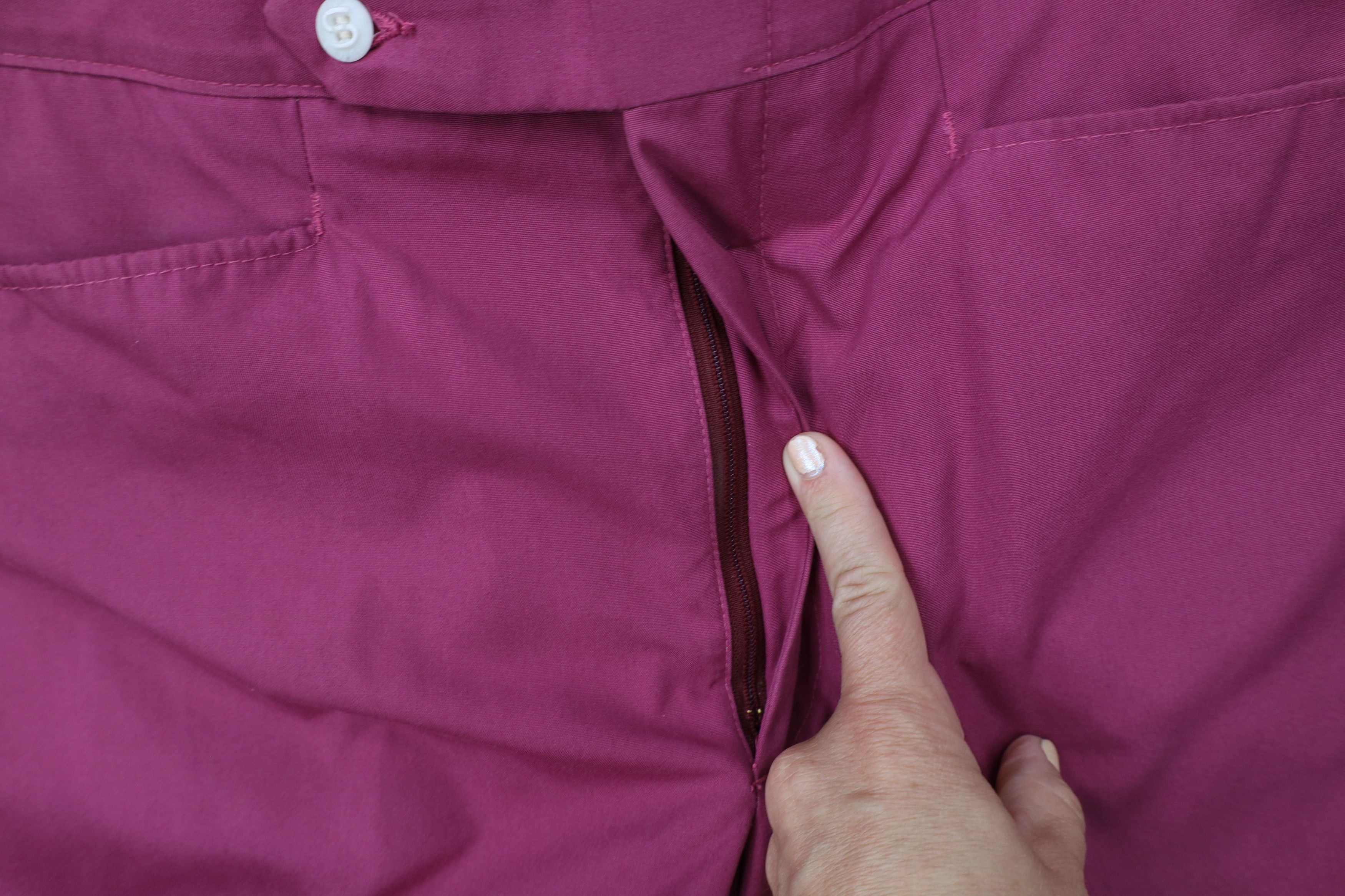 Vintage Vintage 70s Streetwear Bell Bottoms Chino Pants Purple USA Size US 34 / EU 50 - 6 Thumbnail