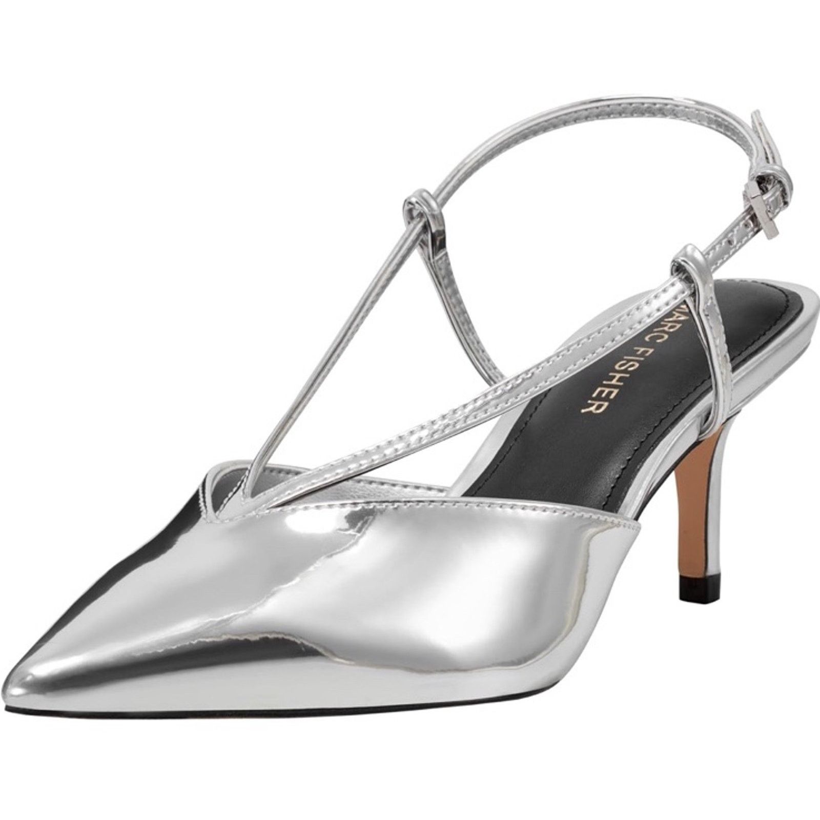 Marc Fisher Marc Fisher stiletto silver Size US 7 / IT 37 - 1 Thumbnail