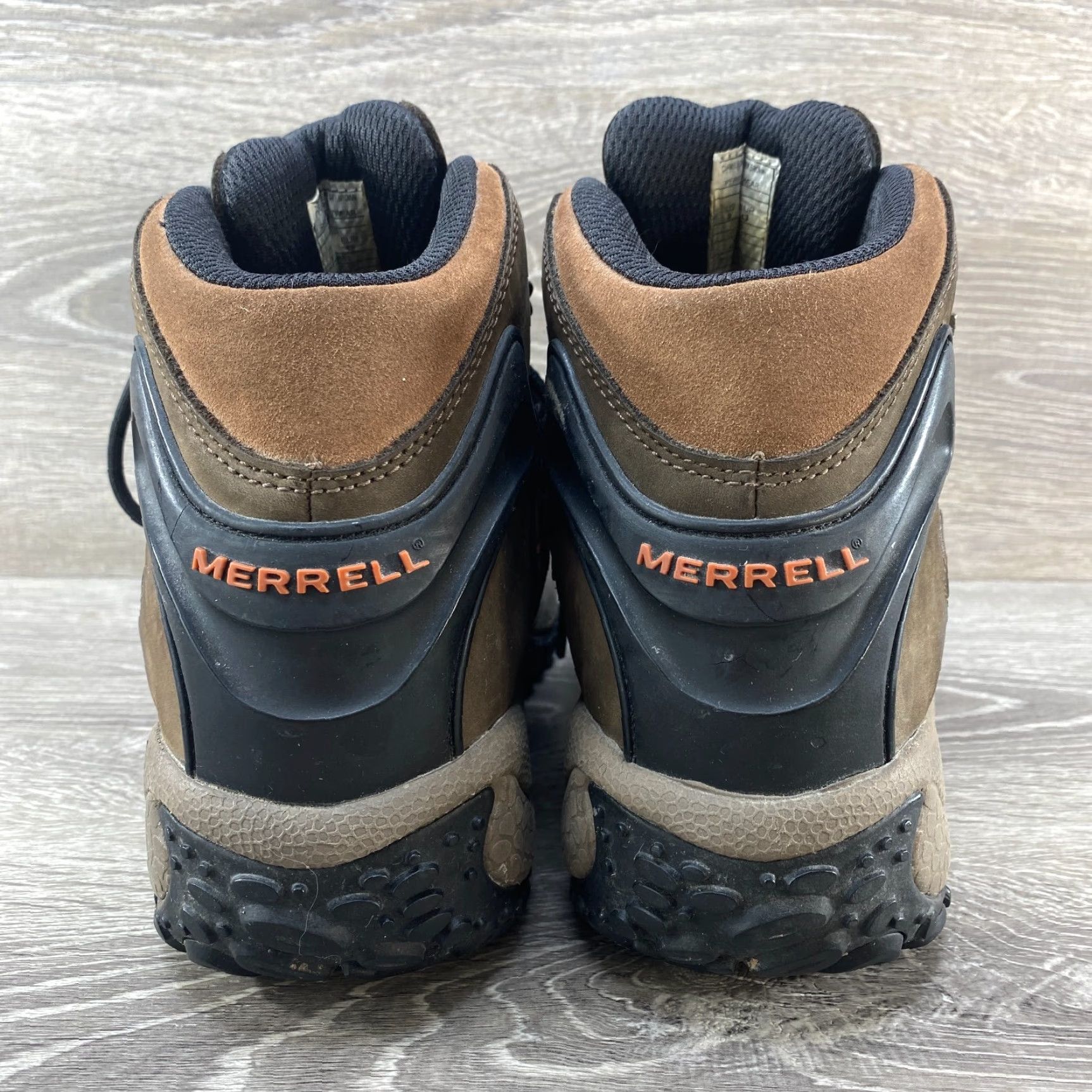 Merrell MERRELL CHAMELEON Brown Leather Waterproof Hiking Boots 9 Men Merrell Chameleon Hiking Boot Brown Leather Waterproof Men 9 Size US 9 / EU 42 - 6 Thumbnail
