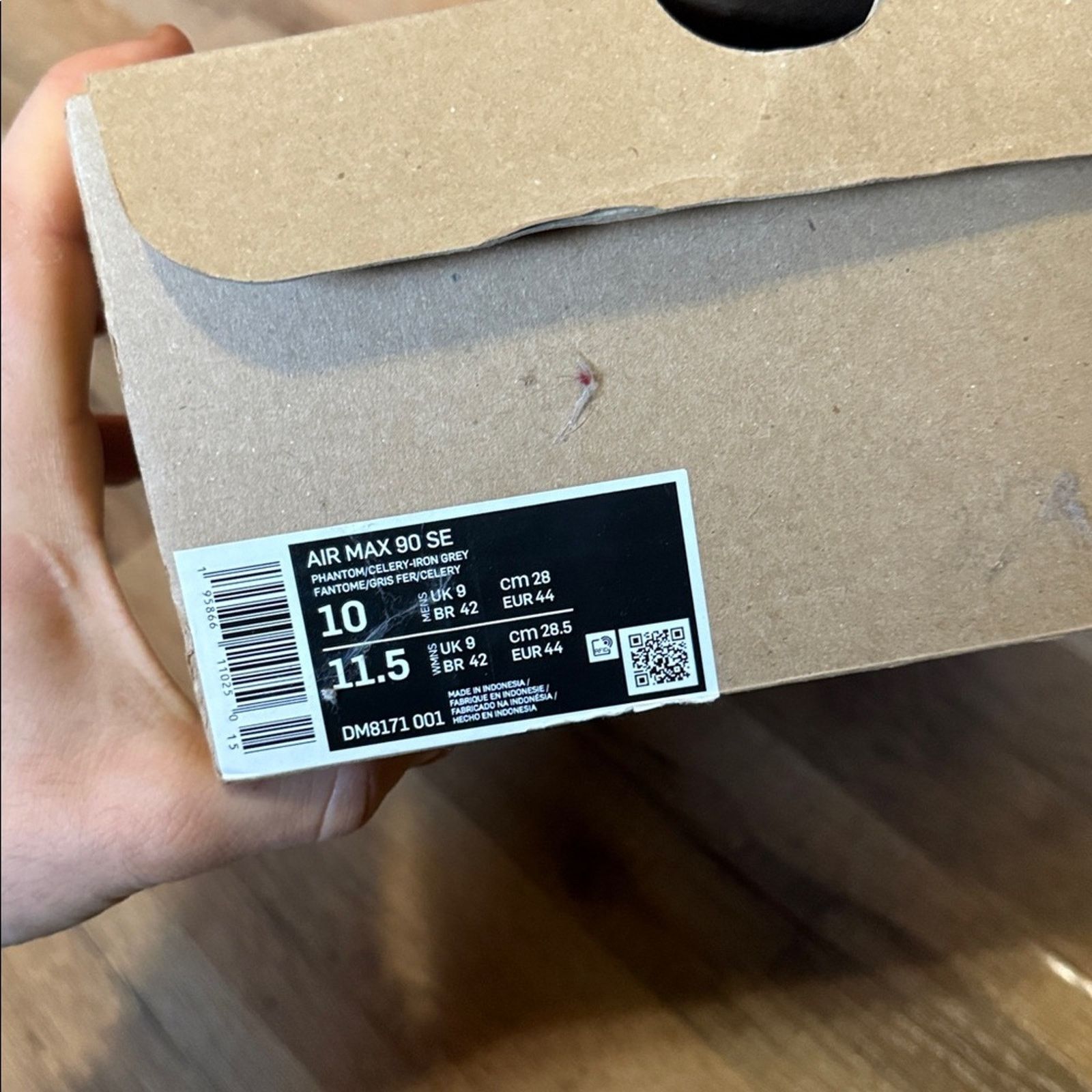 Nike Nike Air Max 90 Air Sprung Iron Grey Size US 10 / EU 43 - 12 Thumbnail