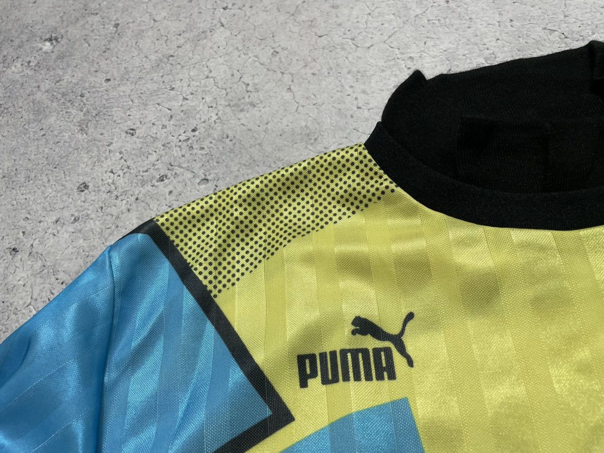 Puma Vintage 90's Goalkeeper Long Jersey Puma Made In Germany #1 Size US L / EU 52-54 / 3 - 7 Thumbnail