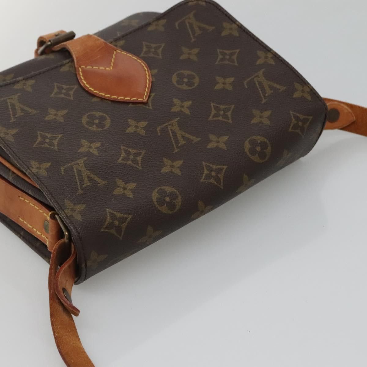 Louis Vuitton LOUIS VUITTON Monogram Cartouchiere MM Shoulder Bag M51253 Size ONE SIZE - 6 Thumbnail