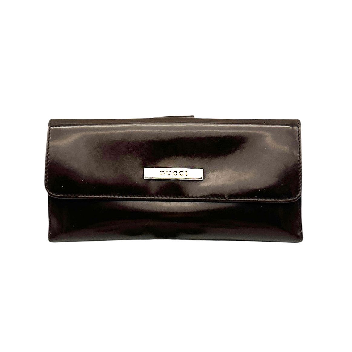 Gucci Gucci Long Wallet Vintage Brown Size ONE SIZE - 1 Thumbnail