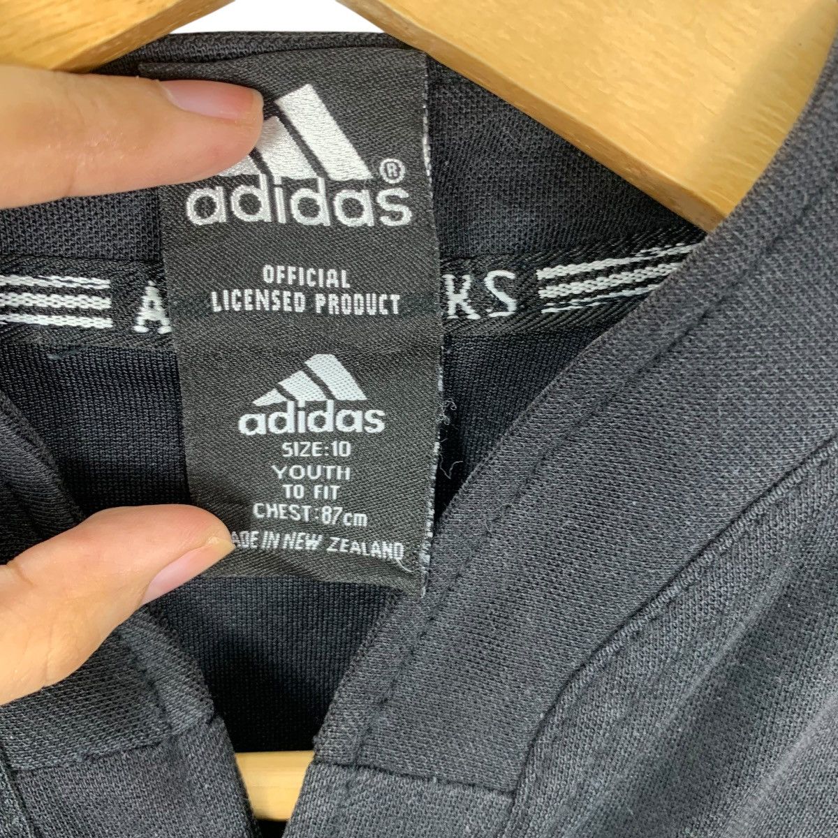 Adidas ADIDAS ALL BLACKS RUGBY New Zealand Climalite Jersey Tee Size S / US 4 / IT 40 - 9 Thumbnail