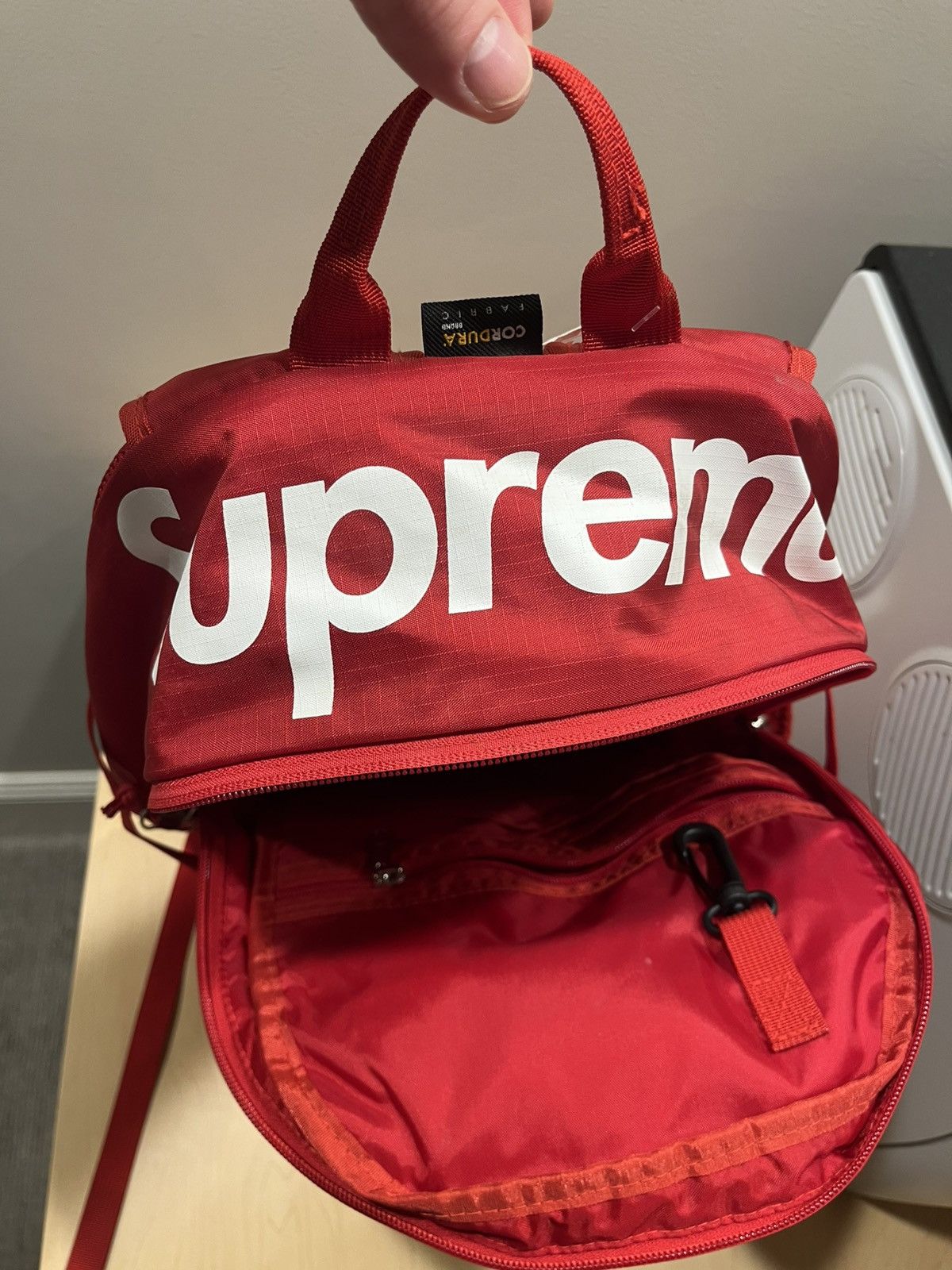 Supreme Red Supreme Backpack 2016 Size ONE SIZE - 3 Thumbnail