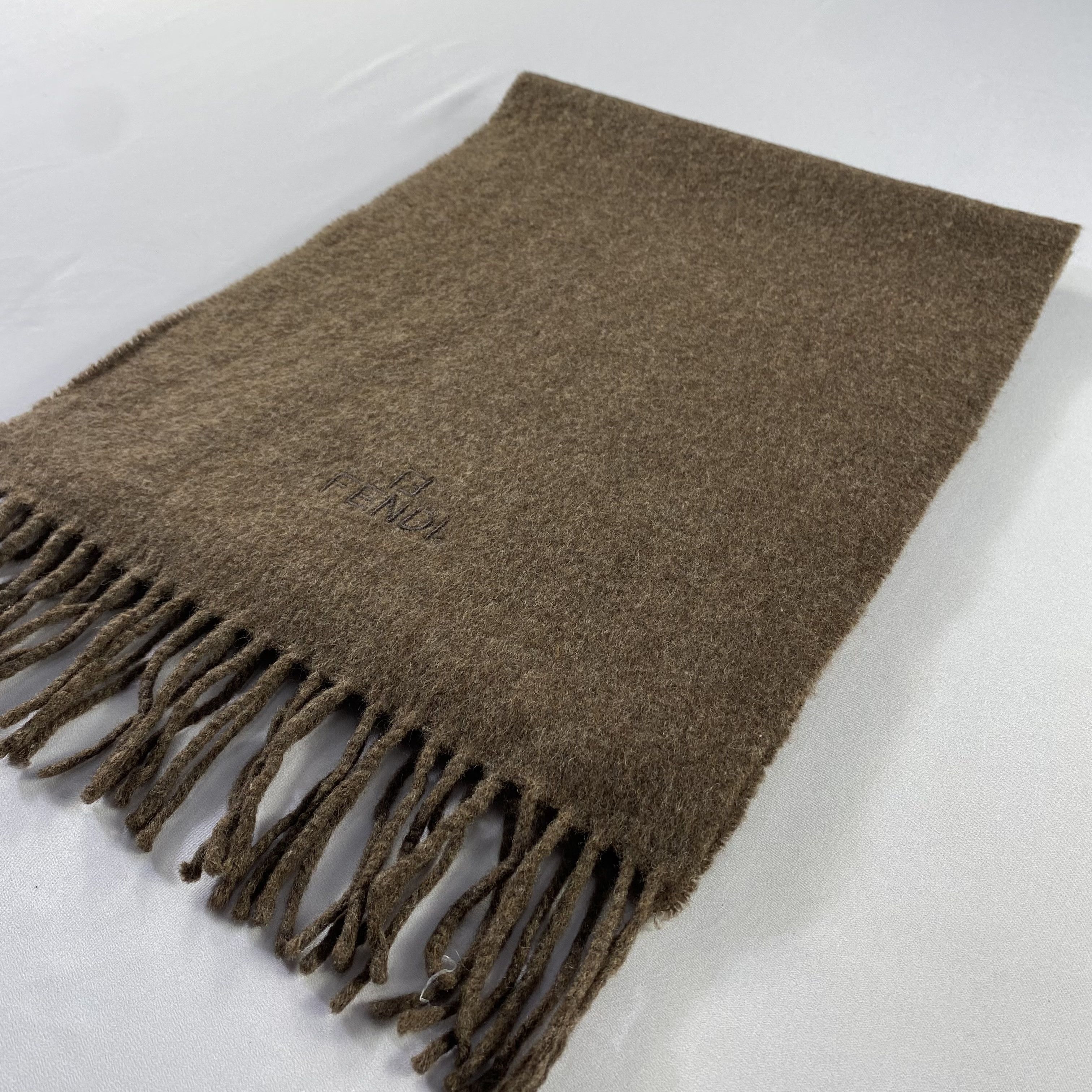 Fendi × Vintage Fendi Scarf Neck Wrap Wool Muffler Size ONE SIZE - 3 Thumbnail