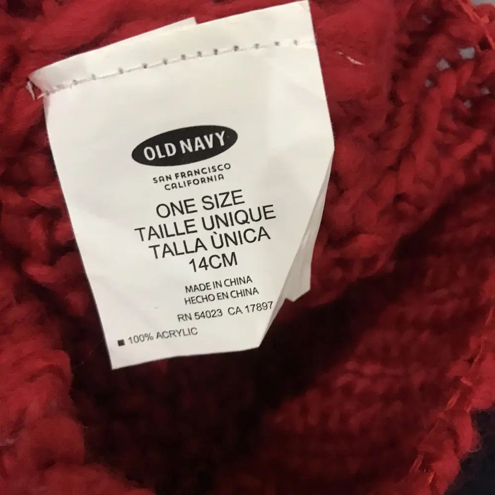 Old Navy × Vintage Old Navy Knit Beanie Hat Size ONE SIZE - 6 Thumbnail