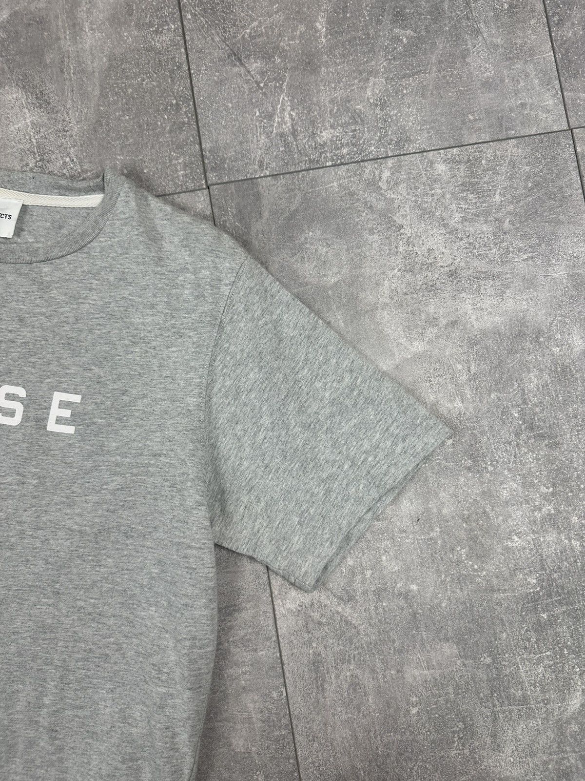 Norse Projects Norse Projects Centr Logo Silver Mens T-Shirt Size US M / EU 48-50 / 2 - 6 Thumbnail