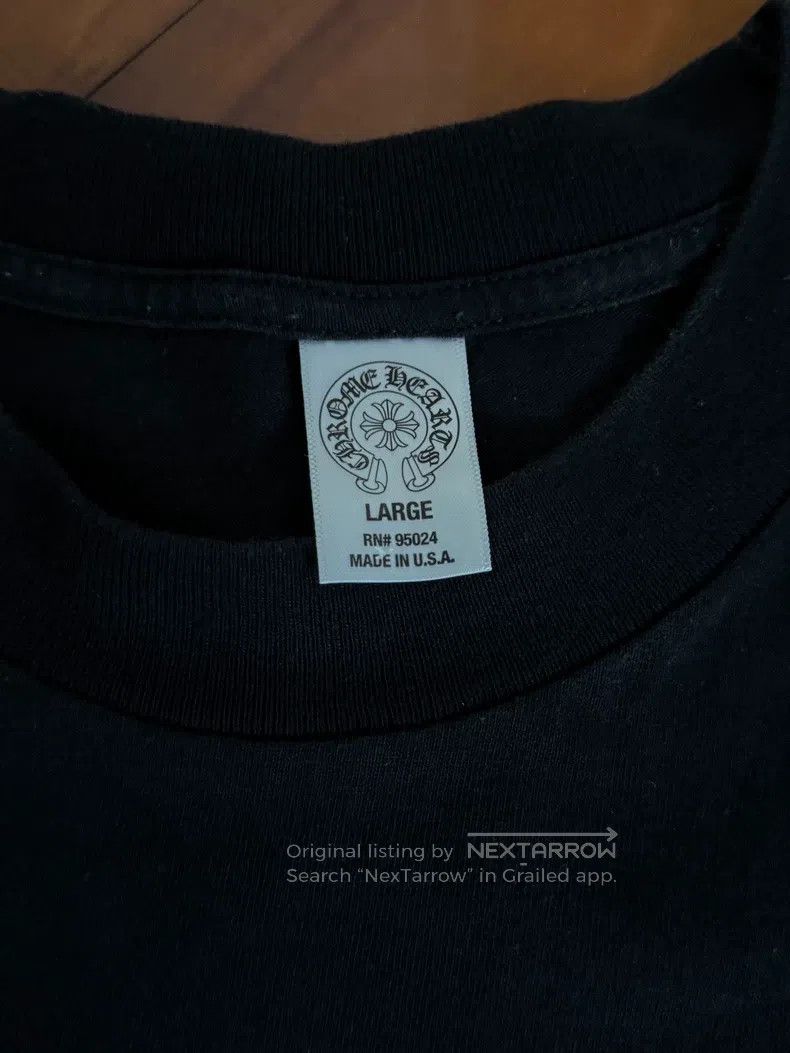 Chrome Hearts CHROME HEARTS Size L Sanskrit sword cross short sleeve Size US L / EU 52-54 / 3 - 3 Thumbnail